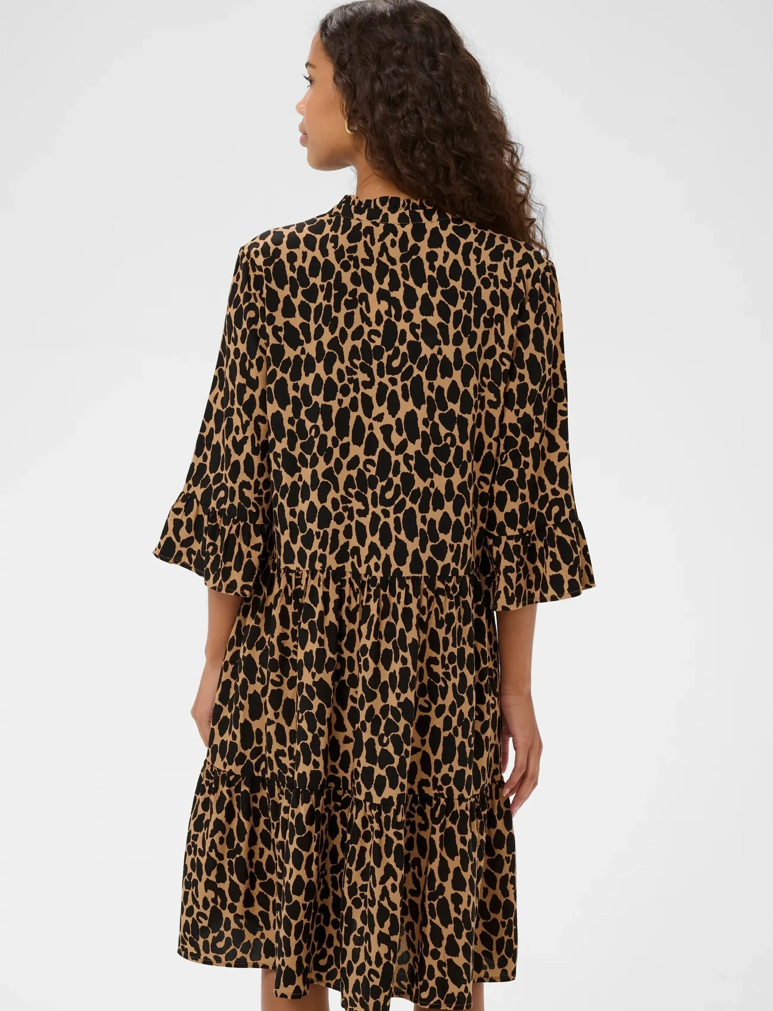 Saint Tropez - EdaSZ Dress - kesämekot - tiger's eye spotty leopard - 4