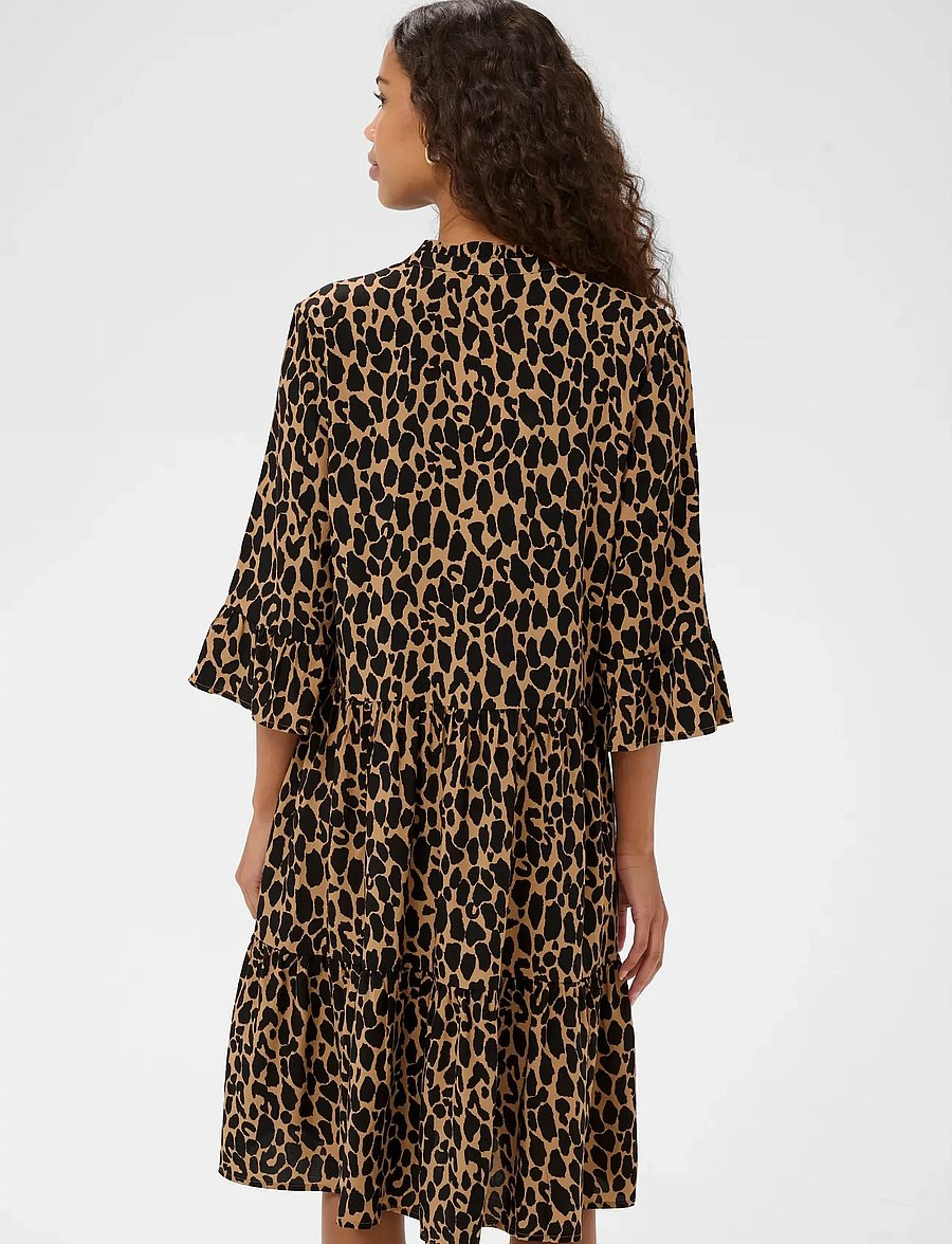 Saint Tropez - EdaSZ Dress - sommerkleider - tiger's eye spotty leopard - 4
