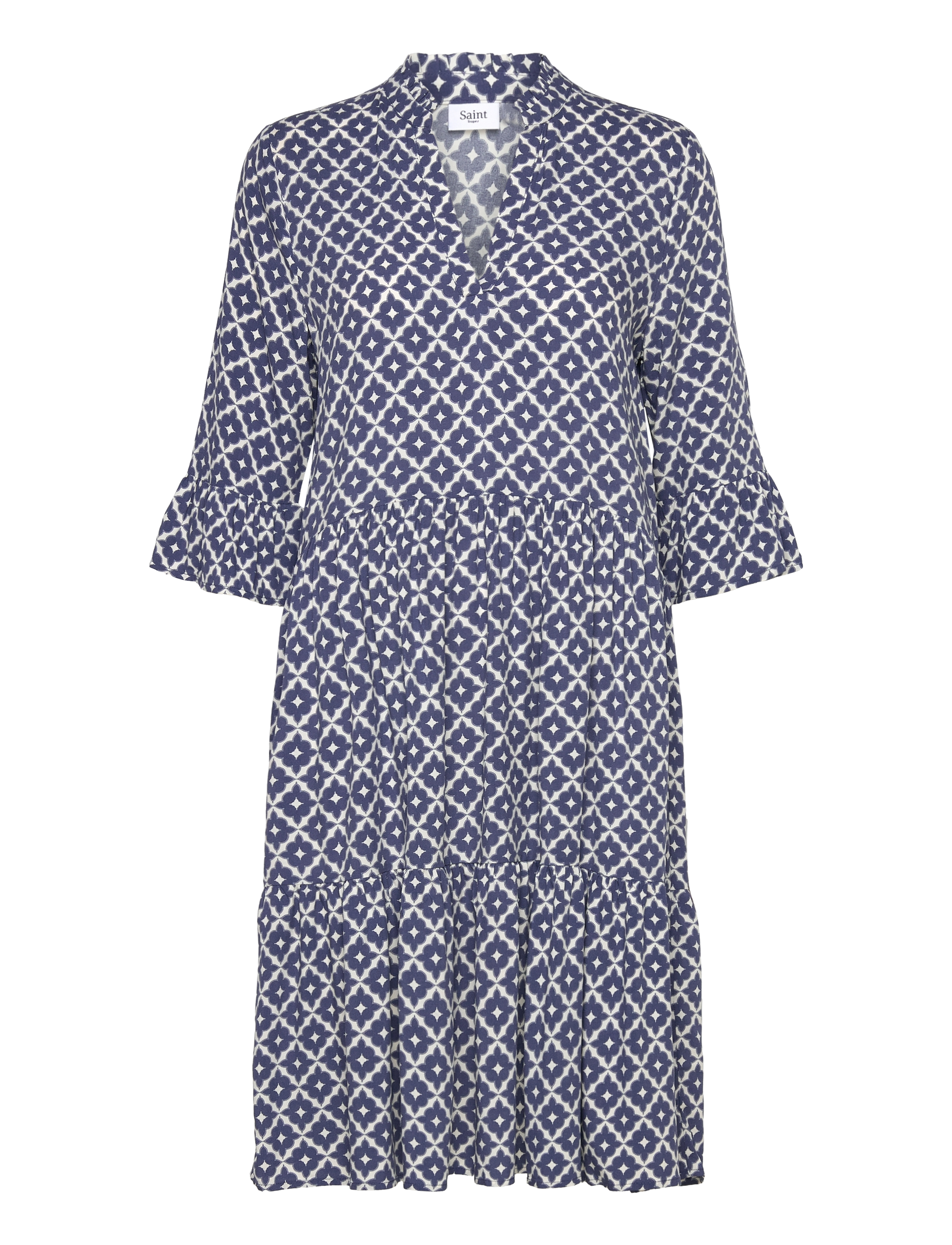 Saint Tropez EdaSZ Dress - Kleidung - BLUEINDIGO MAROC TILES / blue