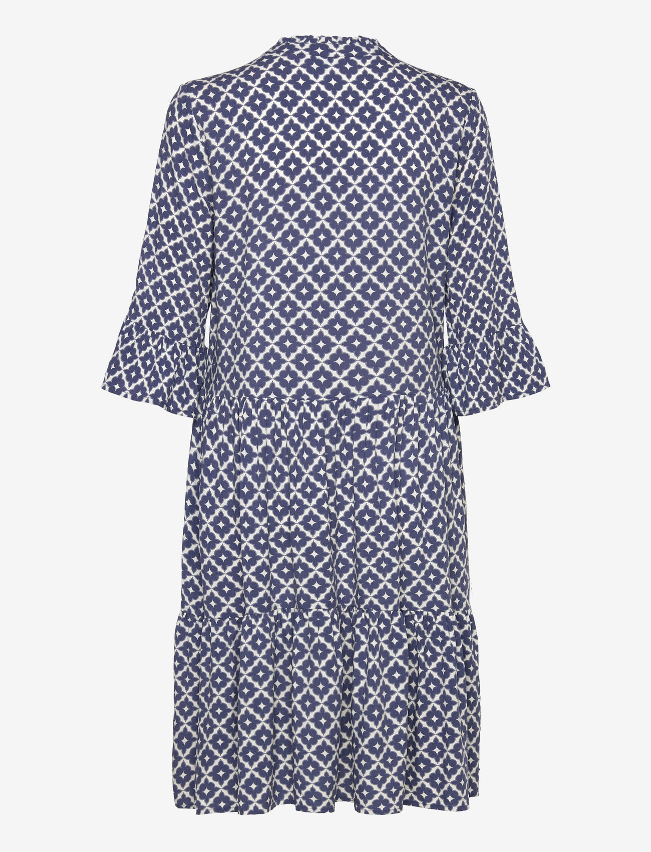 Saint Tropez - EdaSZ Dress - sommerkjoler - blueindigo maroc tiles - 2