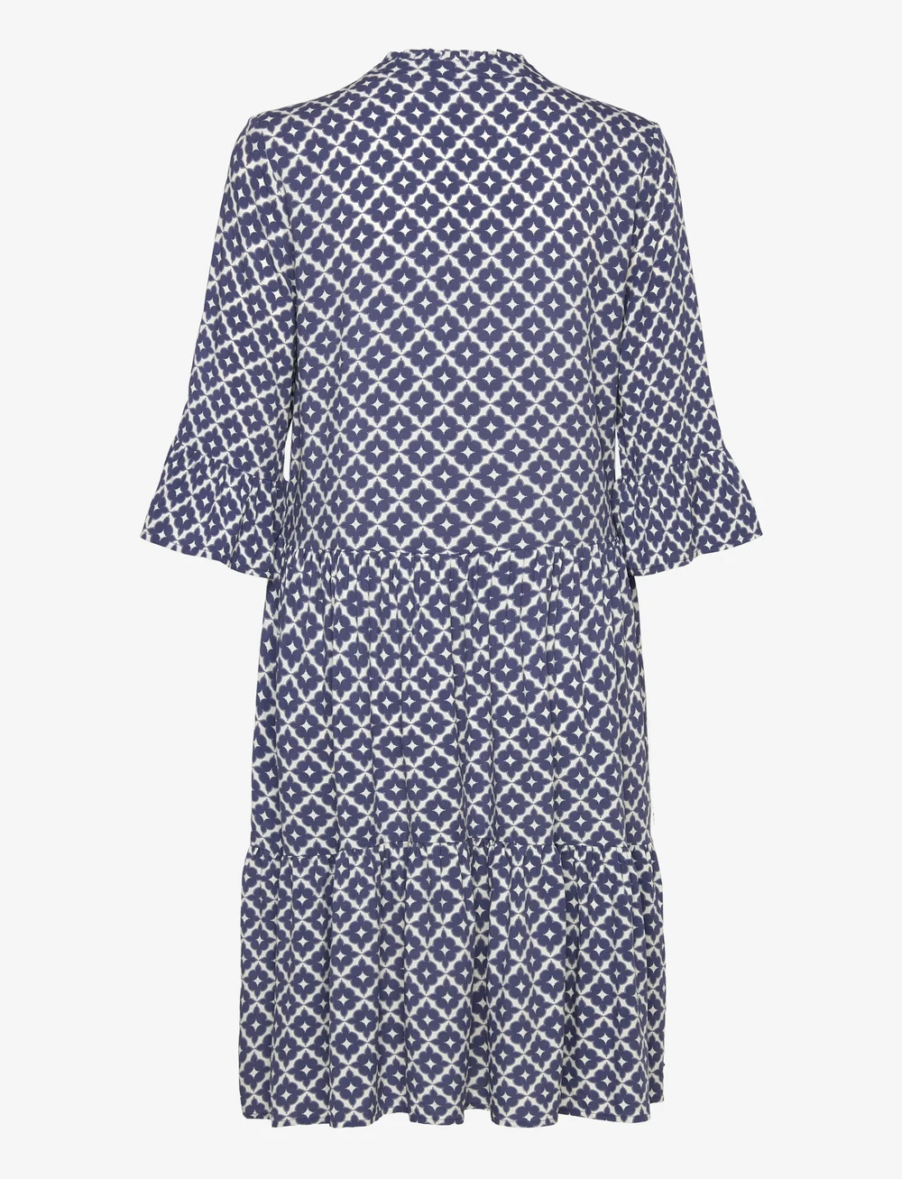 Saint Tropez - EdaSZ Dress - sommarklänningar - blueindigo maroc tiles - 2