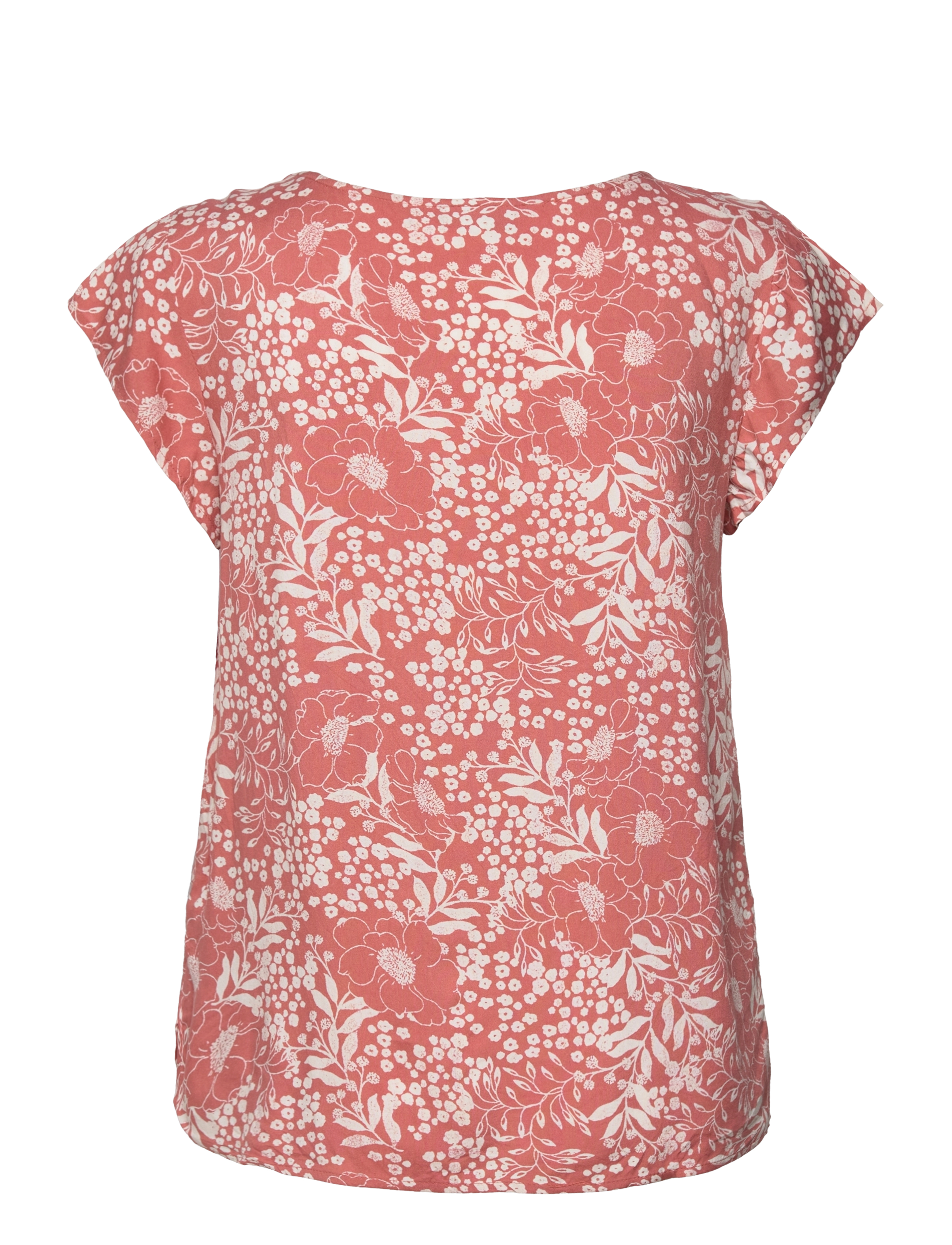 Saint Tropez - TishaSZ Adele SS Top - brick glam flower - 1