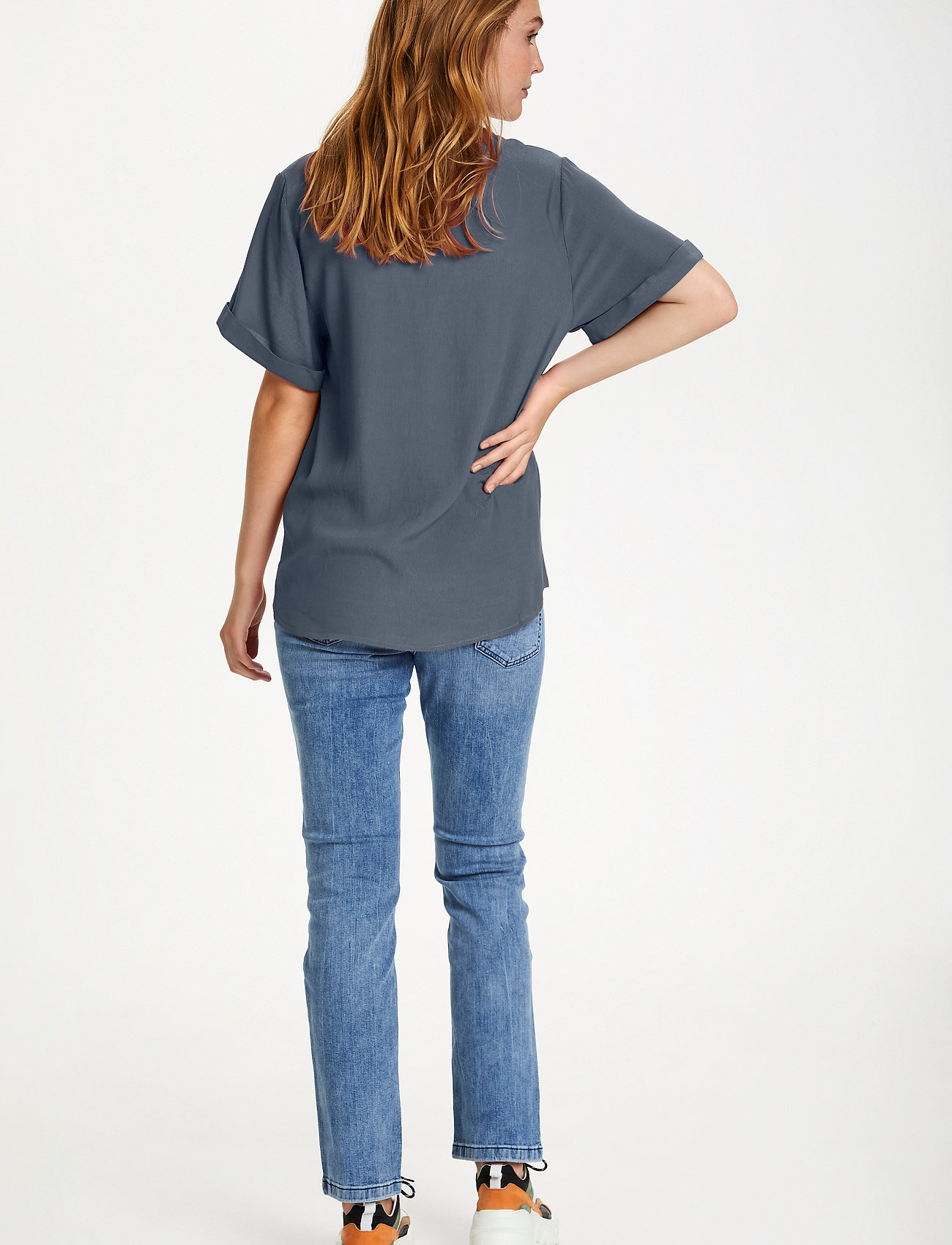 Saint Tropez - AgnesSZ SS Top - ombre blue - 4