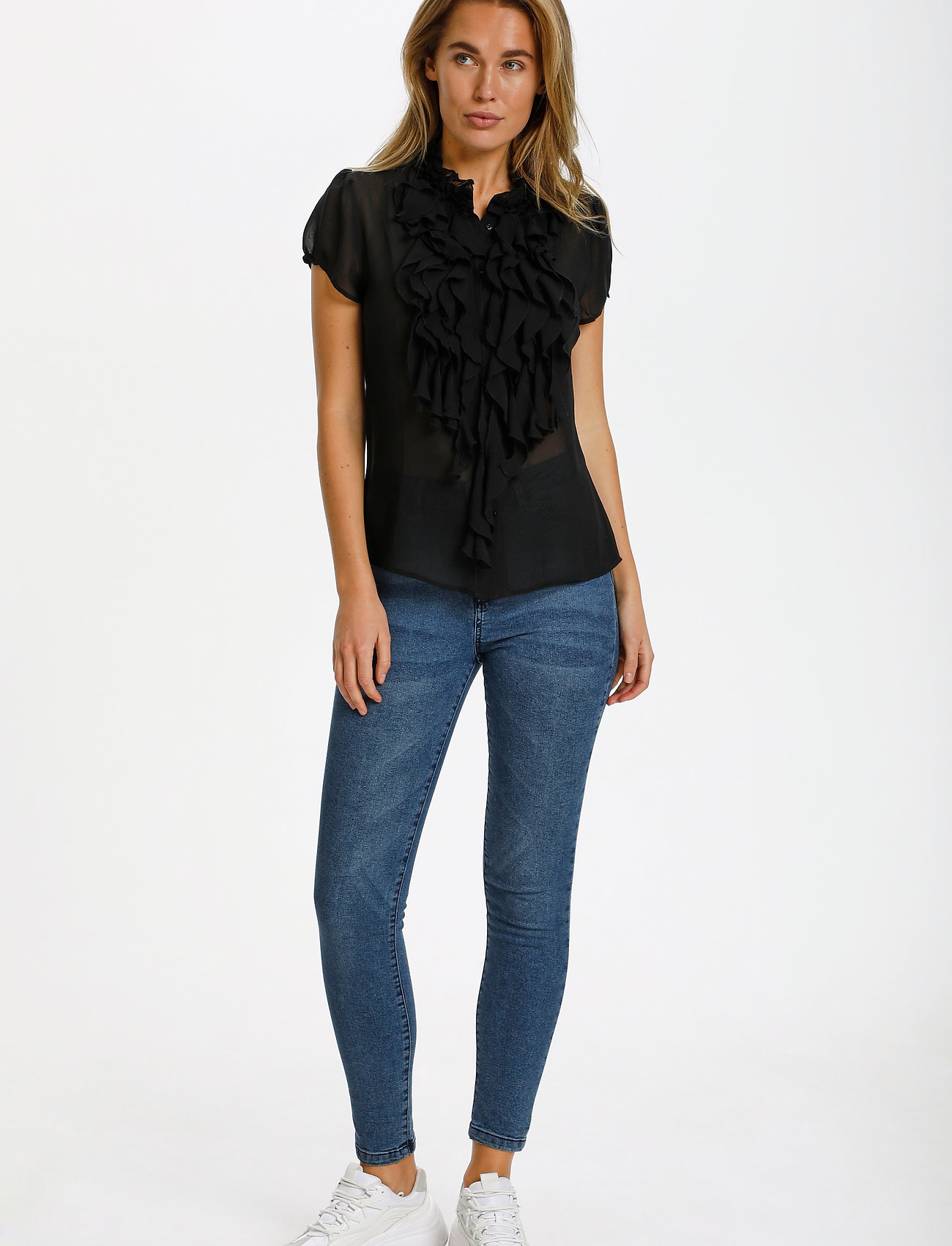 SAINT TROPEZ Liljasz Ss Shirt skjortor dam – bild 3