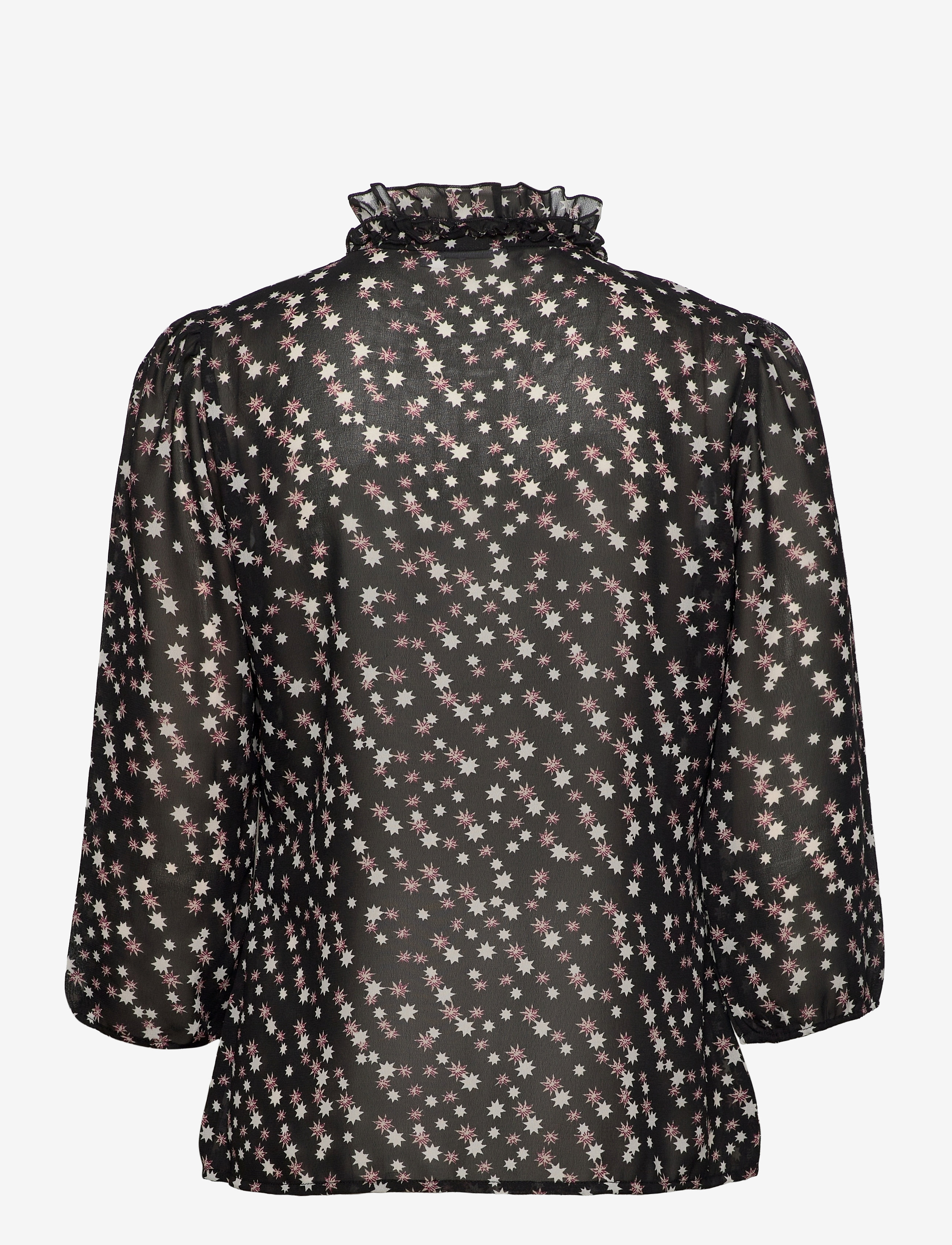 Saint Tropez - LillySZ 3/4 Shirt - black star - 2