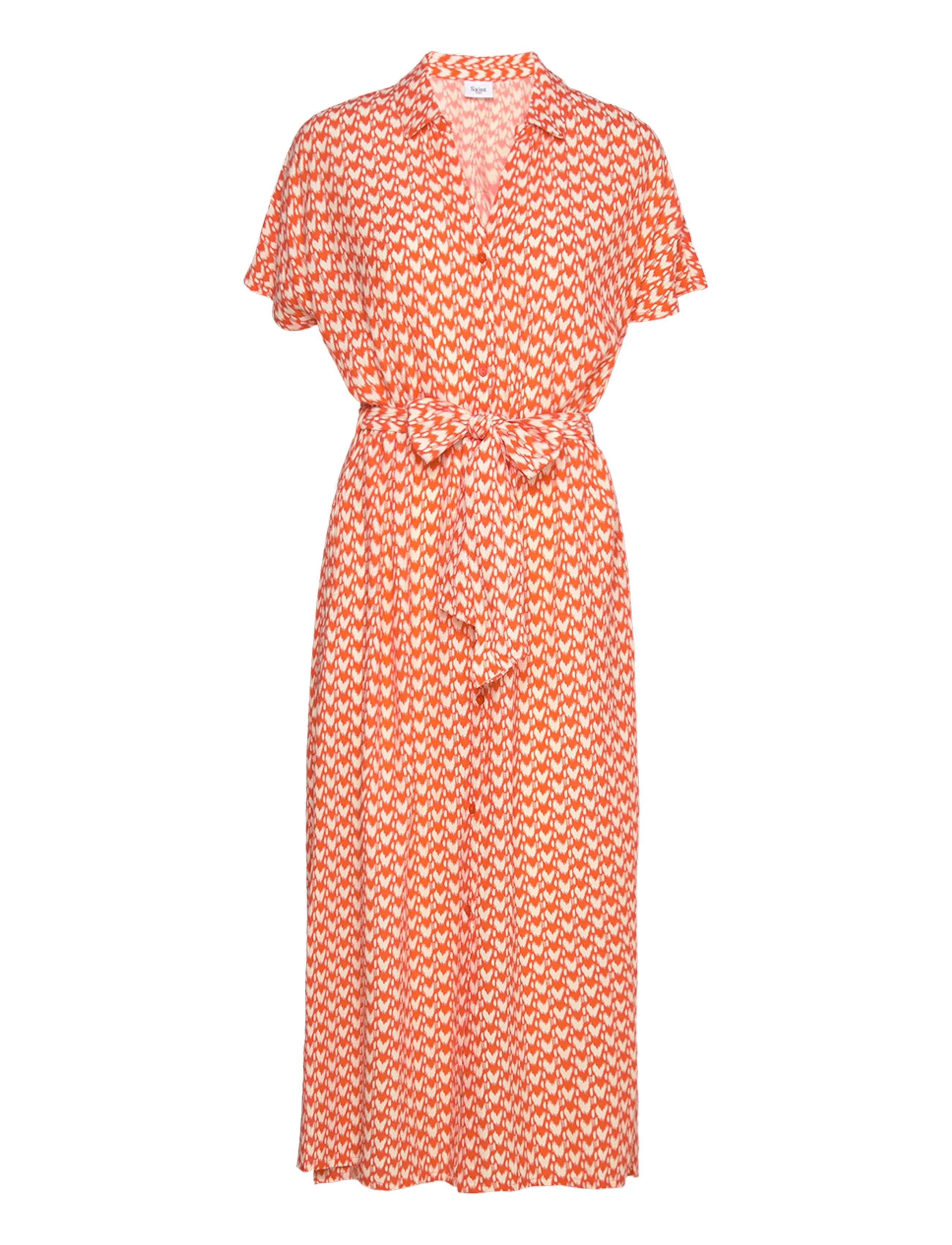 Saint Tropez BlancaSZ SS Dress - Kleidung - TIGERLILY GRAPHIC / orange