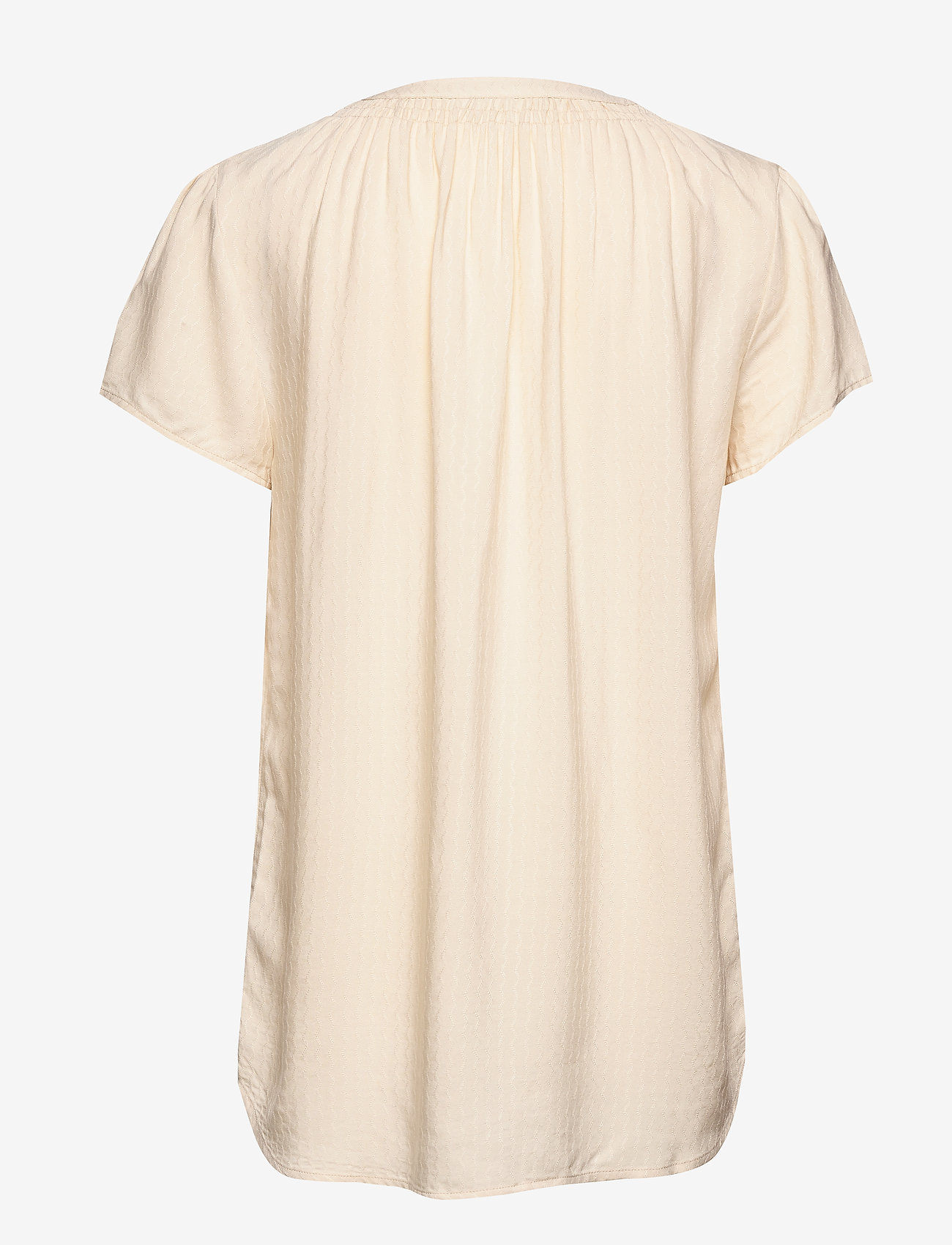 Saint Tropez - BrittaSZ SS Top - short-sleeved blouses - navajo - 1