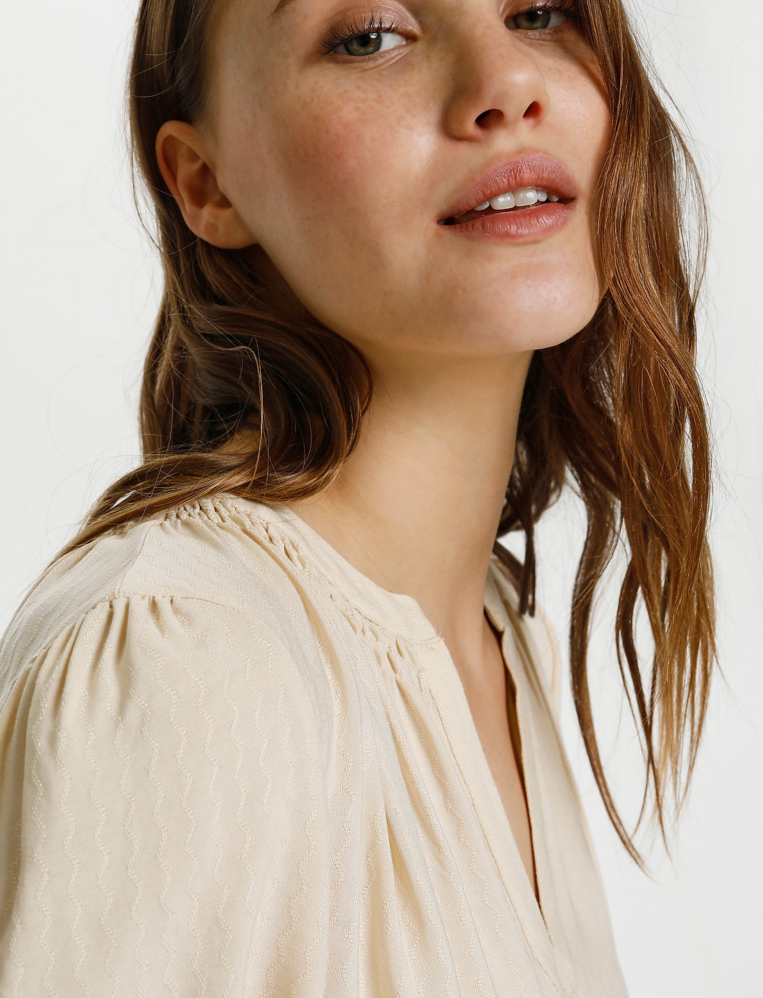 Saint Tropez - BrittaSZ SS Top - kortärmade blusar - navajo - 5