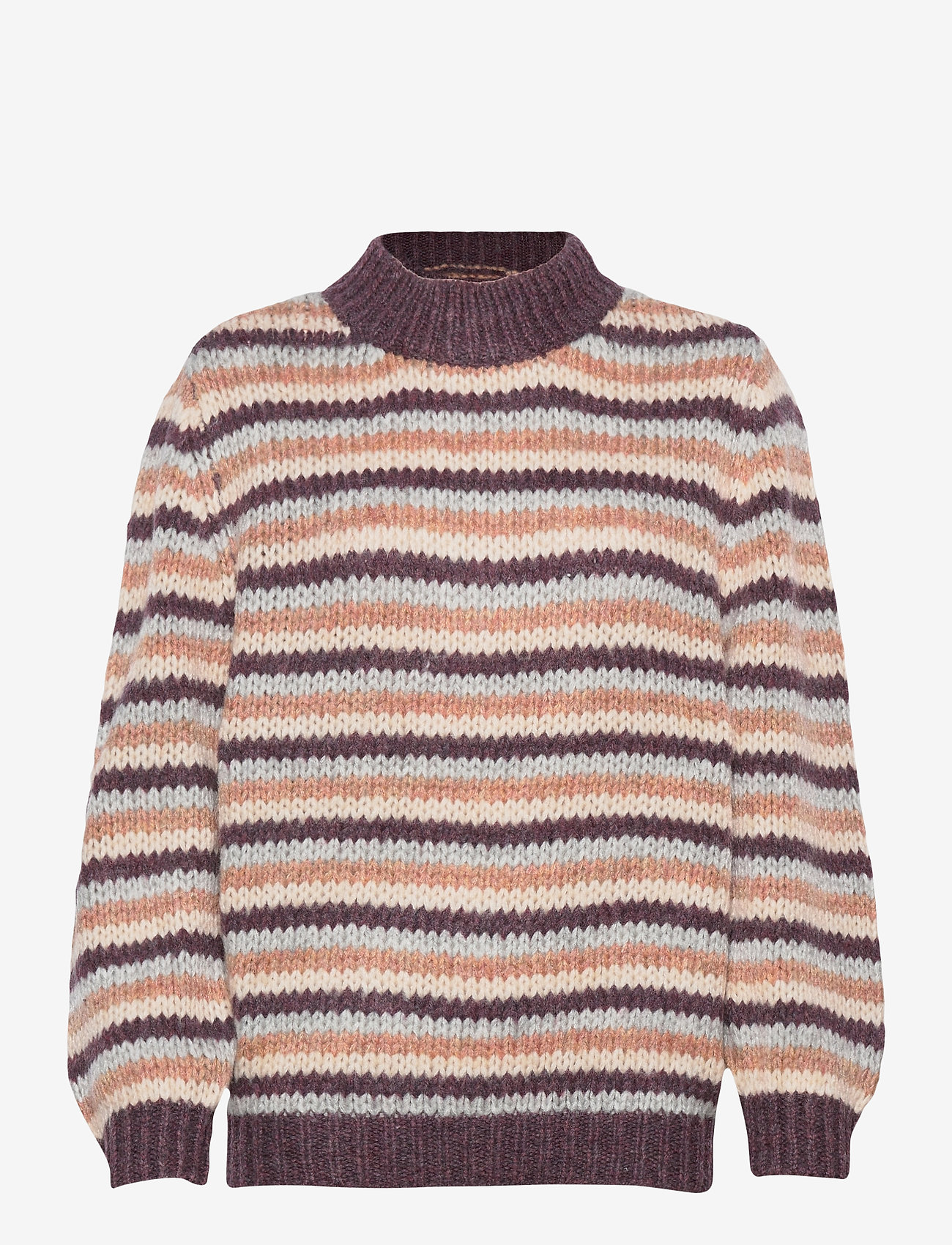 Saint Tropez - CarrieSZ LS Pullover - huckleberry melange - 1