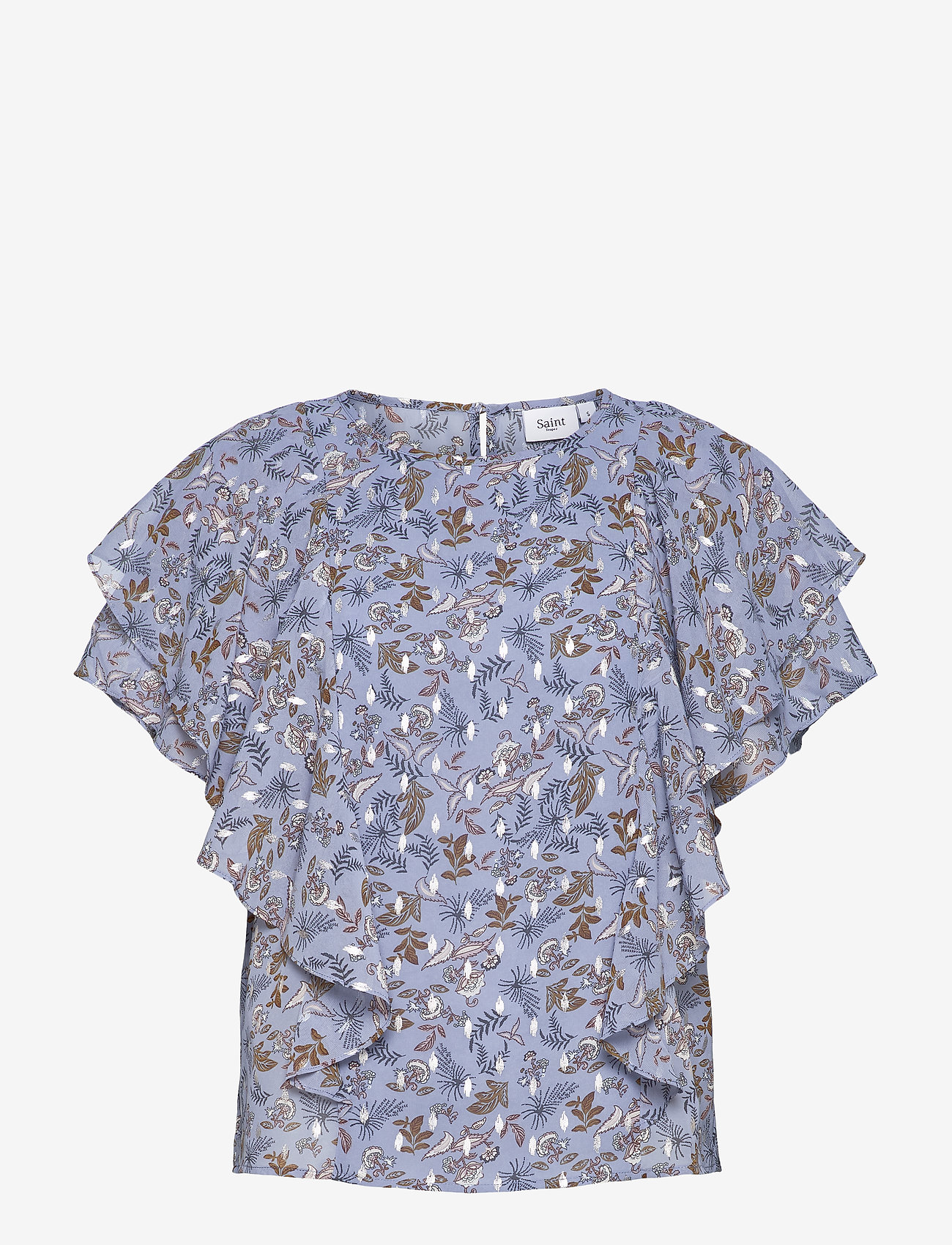 Saint Tropez - CentaSZ SS Blouse - cashmere b floral boheme - 0