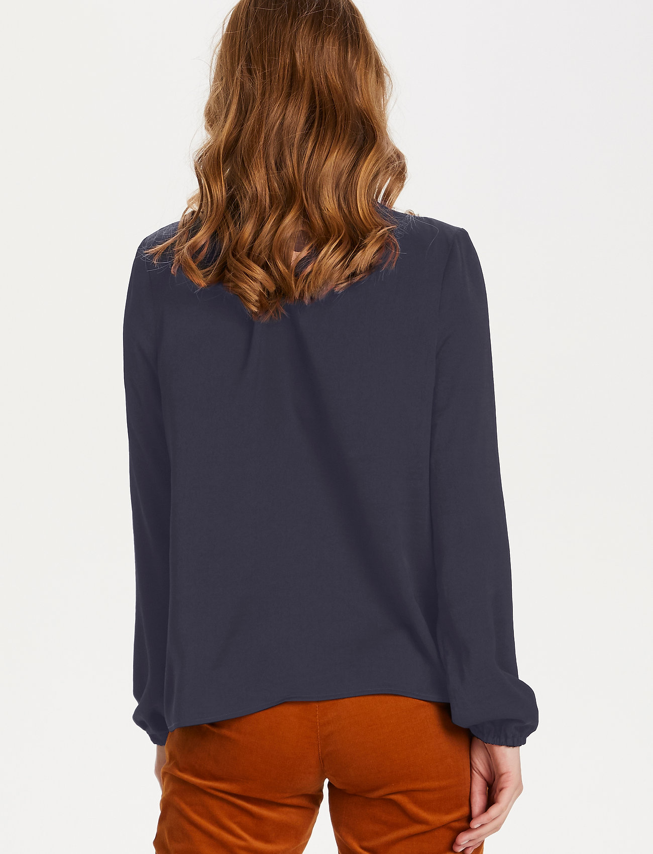 Saint Tropez - AileenSZ LS Blouse - blue deep - 5