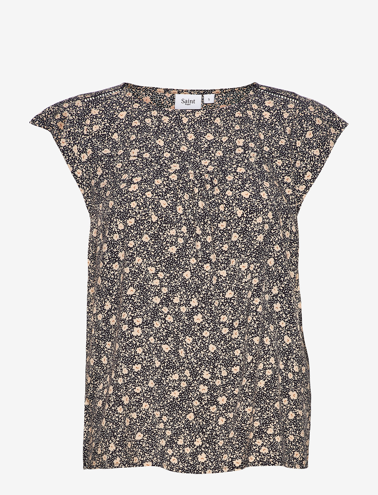 CadaSZ SS Top - BLUE DEEP BLOOM