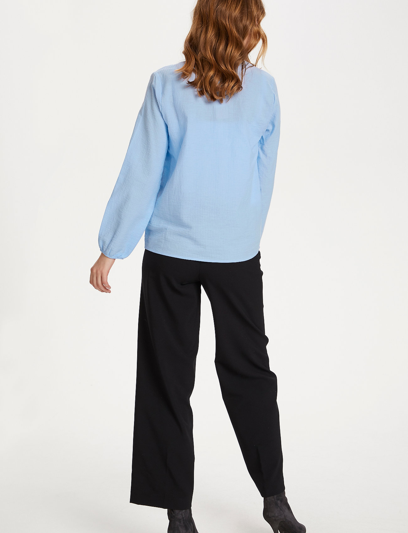 Saint Tropez - CedaSZ LS Blouse - cerulean - 4