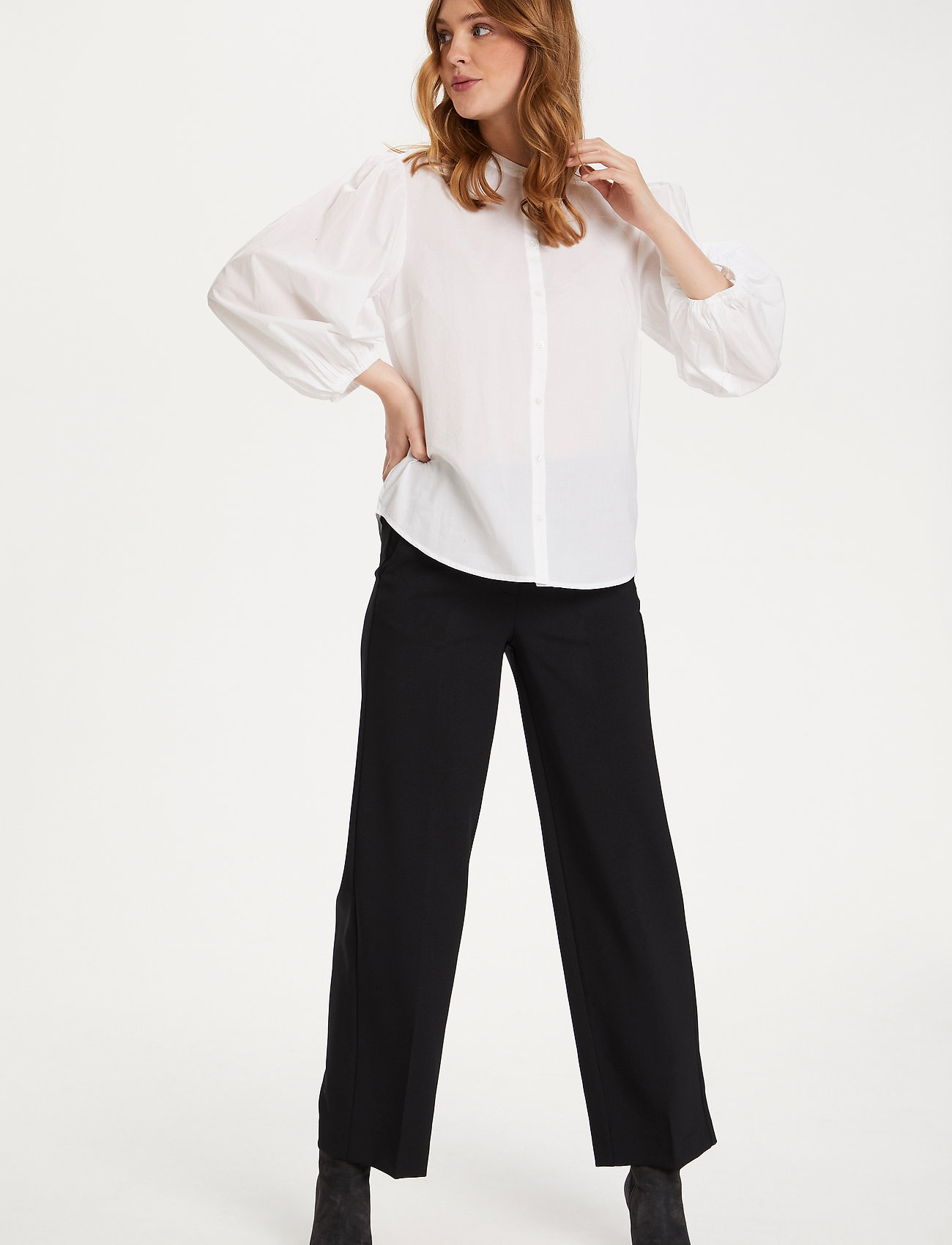 Saint Tropez - ChristaSZ LS Shirt - white - 3