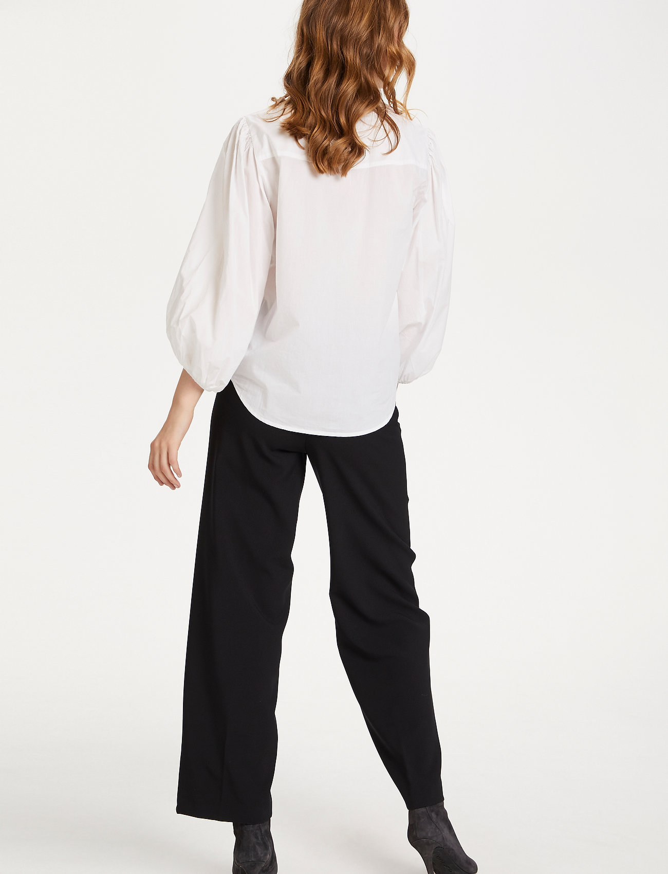 Saint Tropez - ChristaSZ LS Shirt - white - 4