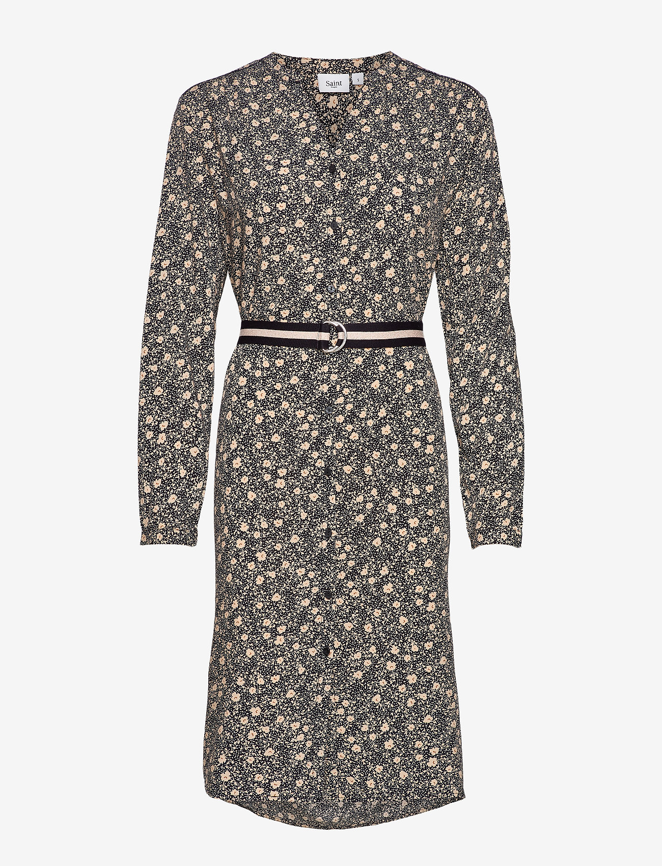 Saint Tropez - CadaSZ LS Dress - blue deep bloom - 0