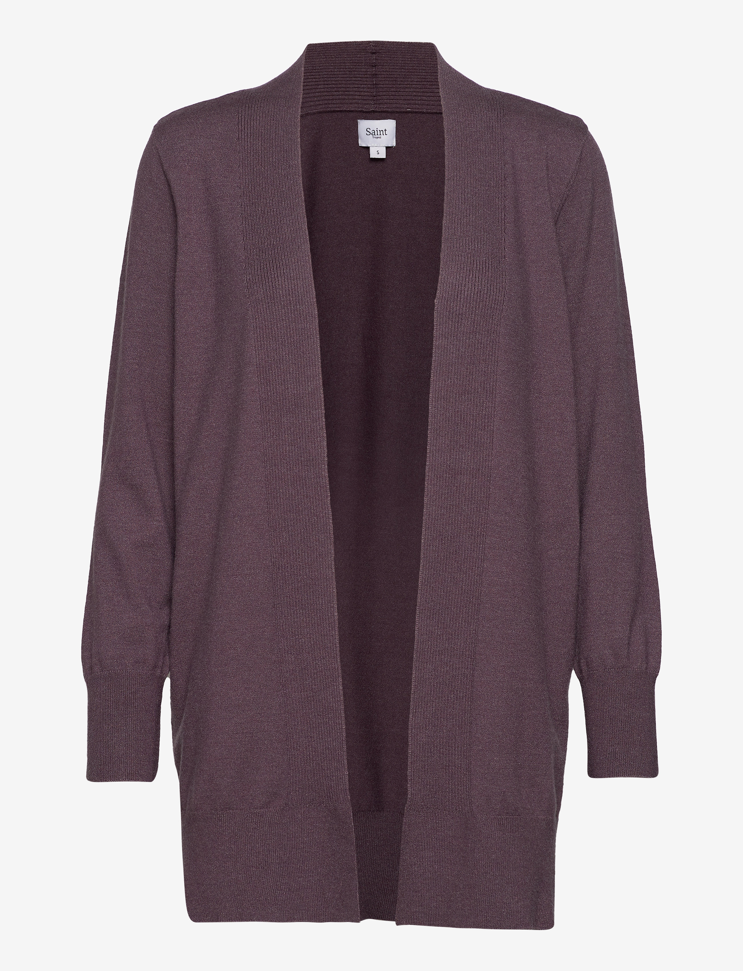 Saint Tropez - CasandraSZ LS Cardigan - huckleberry melange - 1