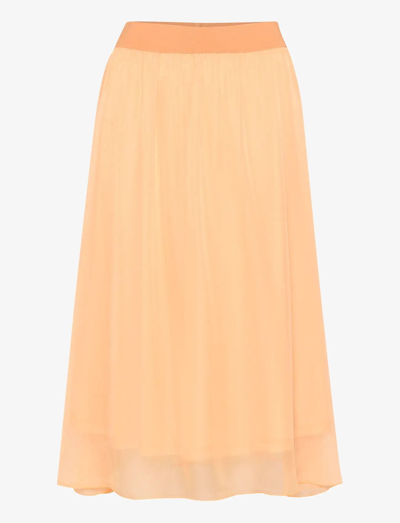 Saint Tropez - CoralSZ Skirt - midi nederdele - apricot nectar - 1