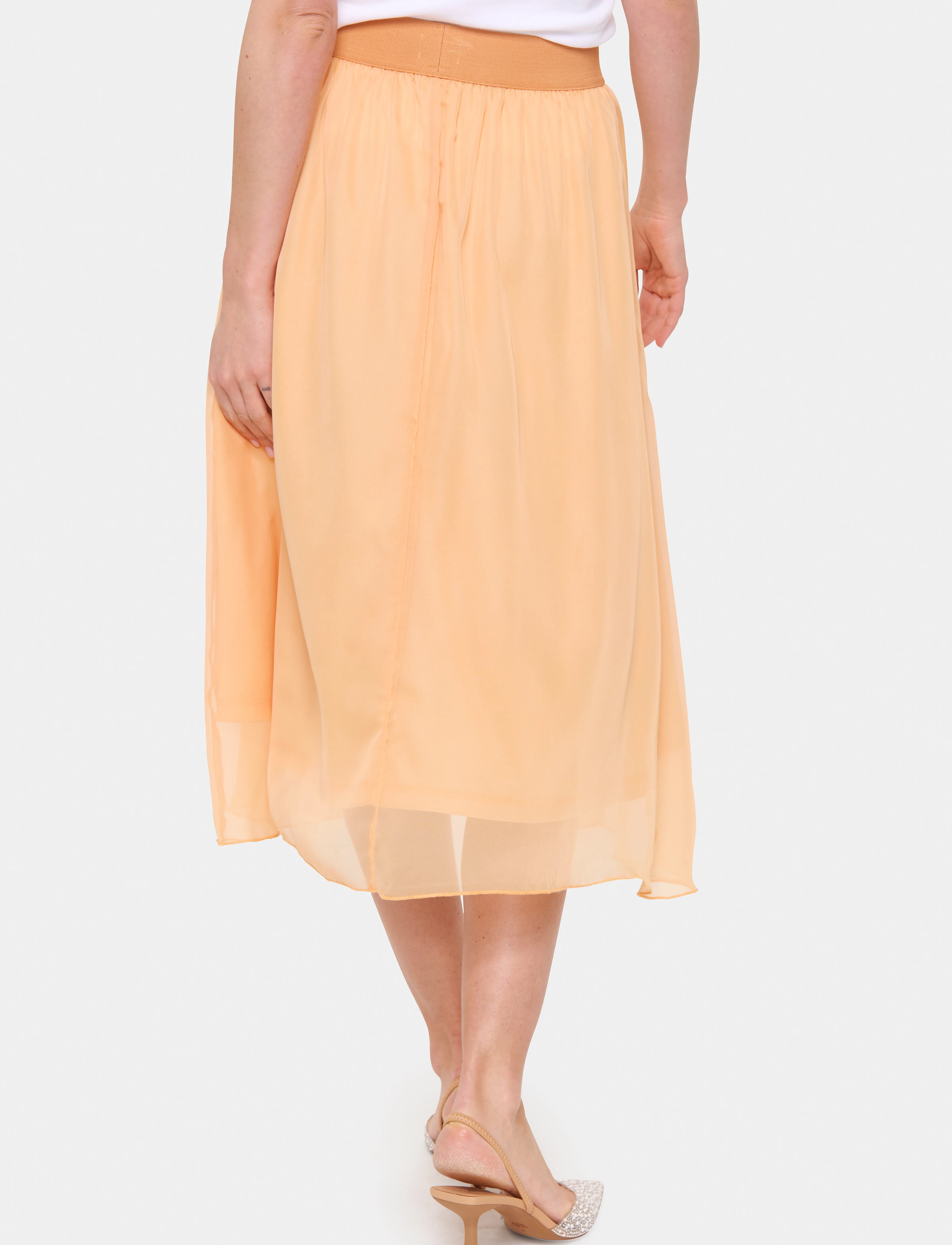 Saint Tropez - CoralSZ Skirt - midi kjolar - apricot nectar - 4