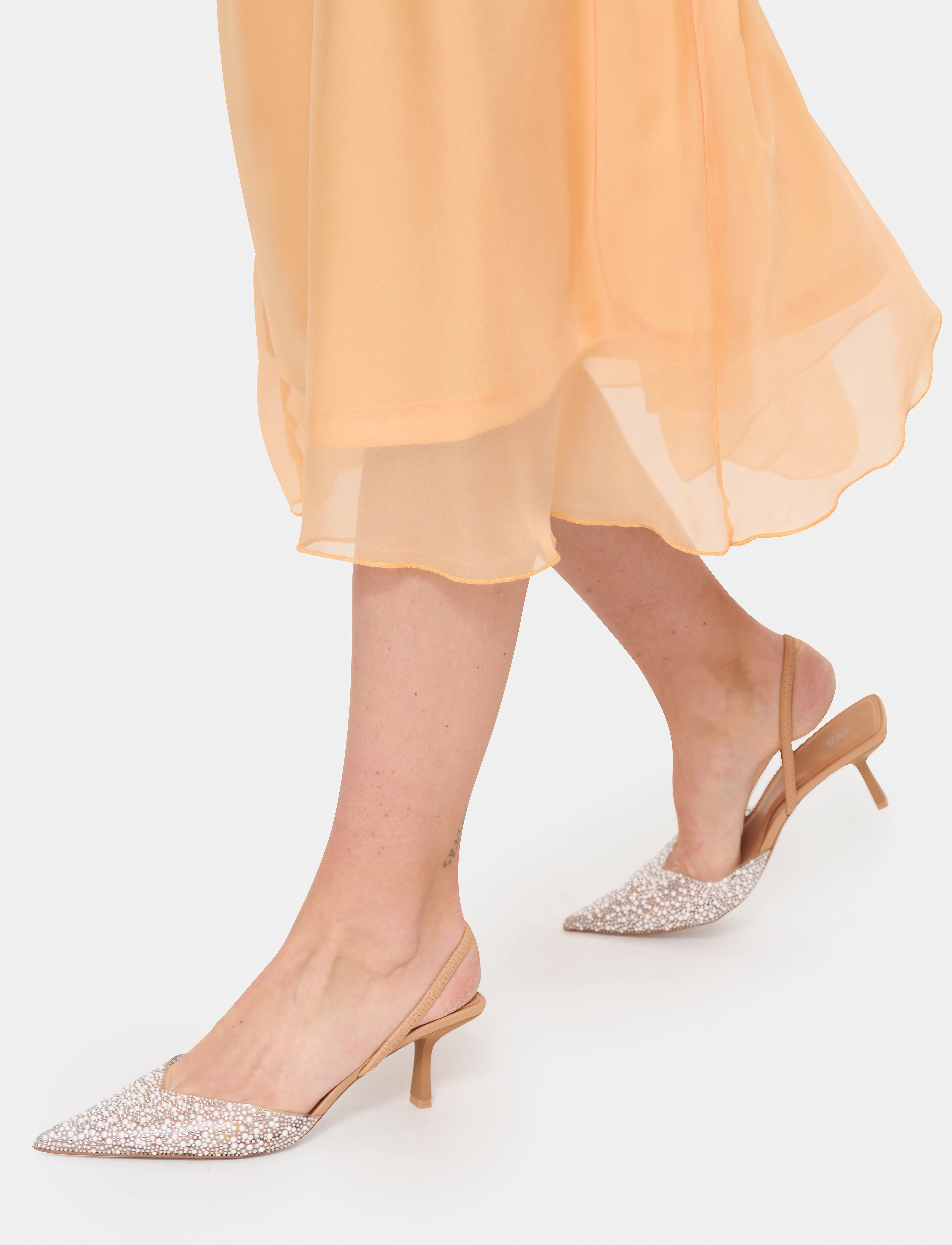 Saint Tropez - CoralSZ Skirt - midi kjolar - apricot nectar - 5