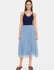 Saint Tropez - CoralSZ Skirt - laveste priser - ashley blue - 3
