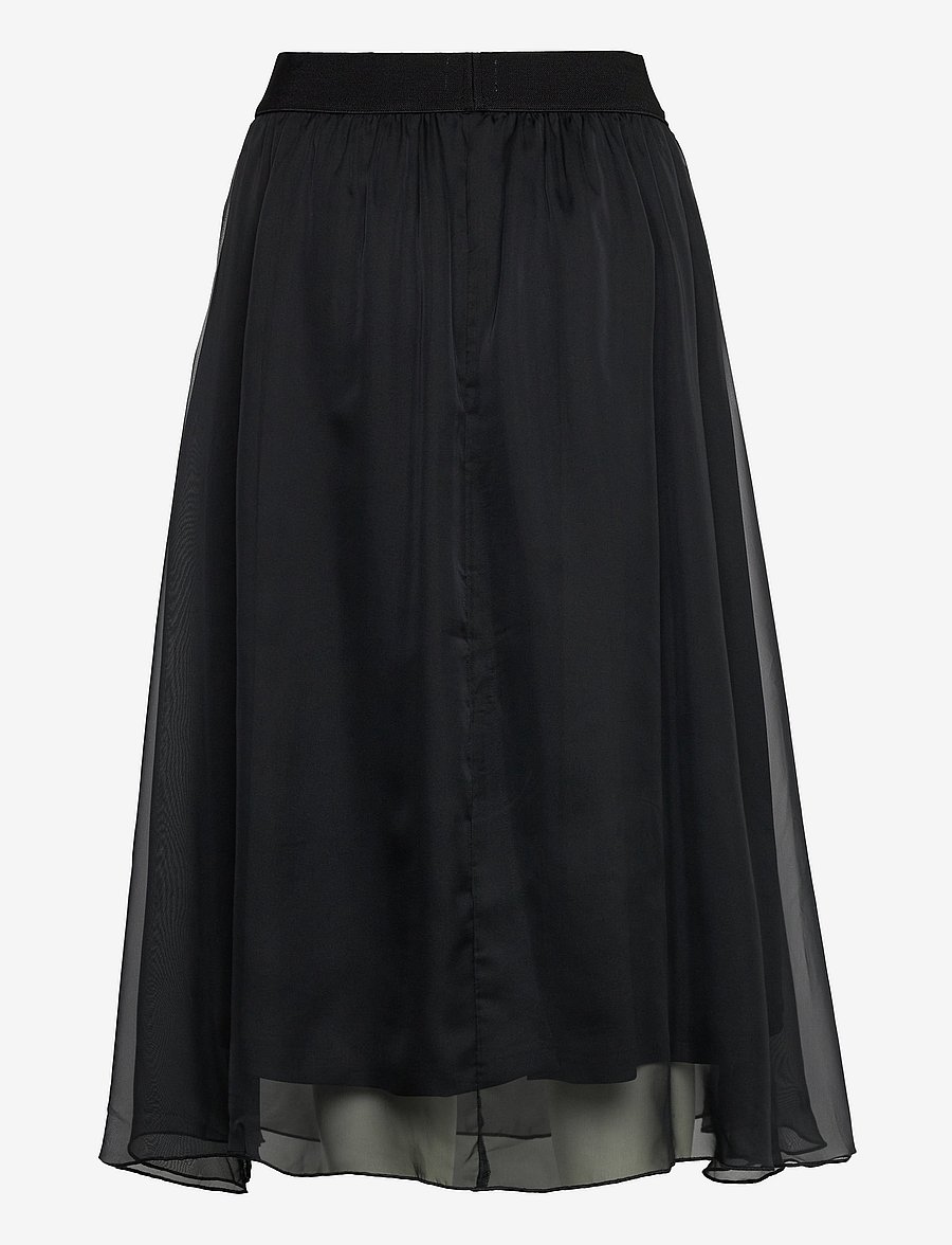 Saint Tropez - CoralSZ Skirt - midi kjolar - black - 2