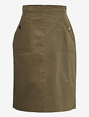 Saint Tropez - CordieSZ Skirt - midi kjolar - army green - 0
