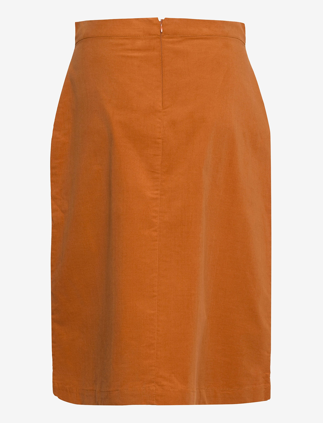 Saint Tropez - CordieSZ Skirt - midi garuma svārki - leather brown - 1