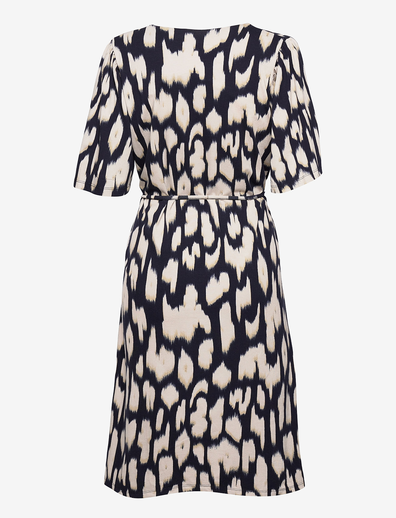 Saint Tropez - CamSZ Jersey Dress - blue deep animal skin - 1
