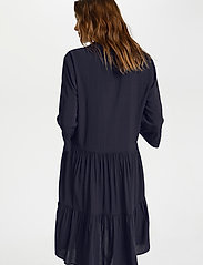 Saint Tropez - EdaSZ Solid Dress - laveste priser - blue deep - 4