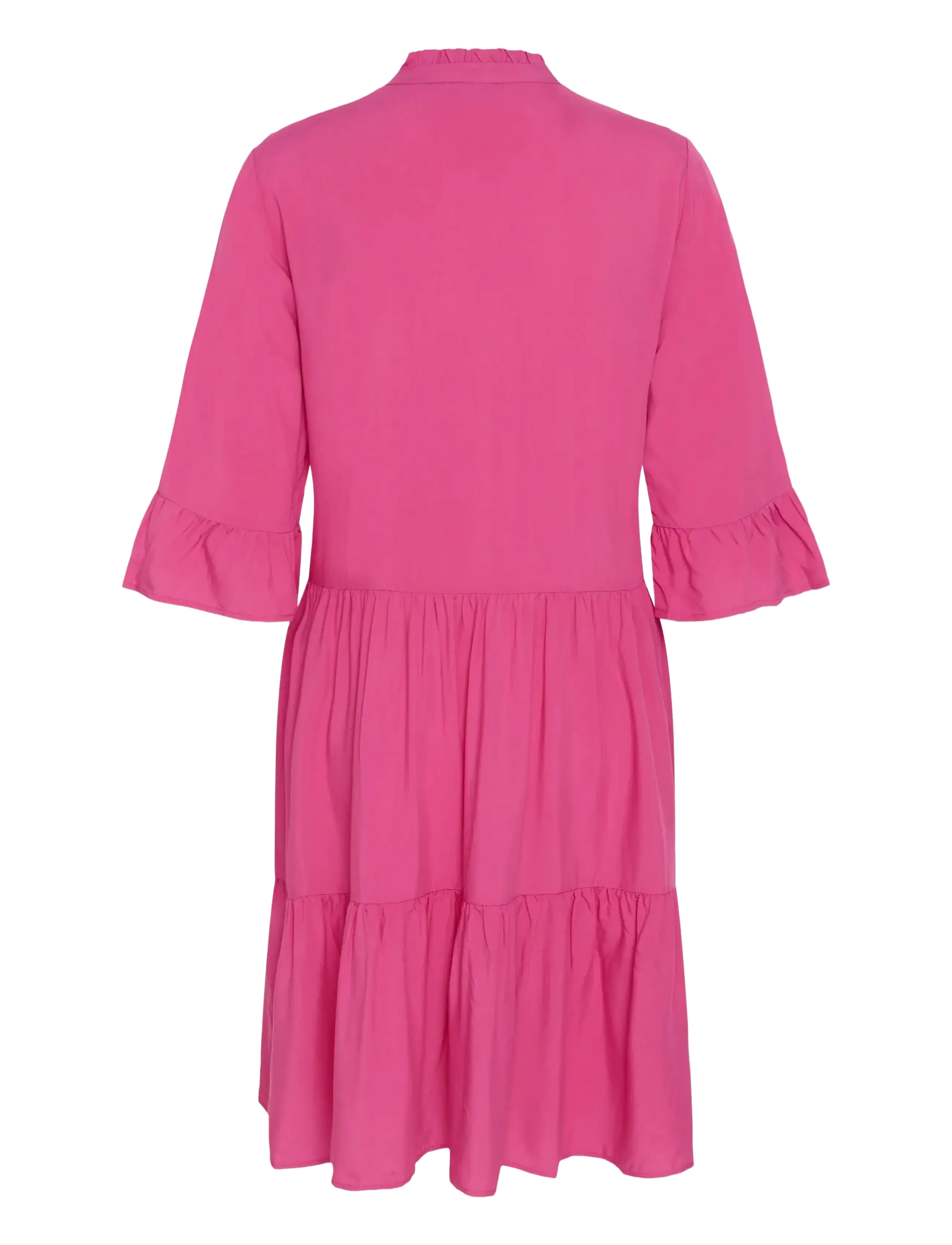 Saint Tropez - EdaSZ Solid Dress - midikleider - raspberry rose - 2