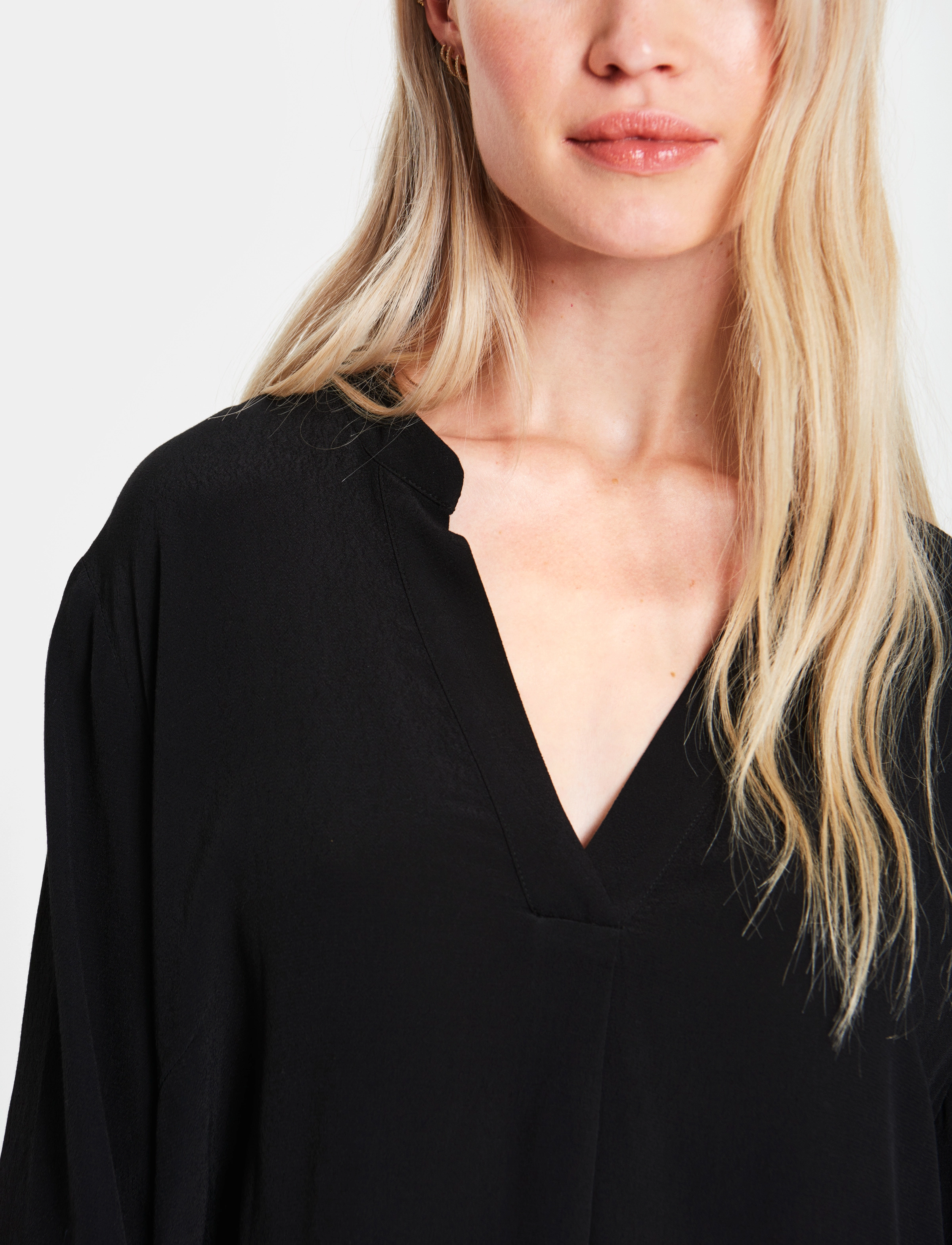 Saint Tropez - AgnesSZ LS Blouse - black - 5