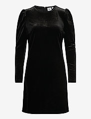 Saint Tropez - DicteSZ LS Dress - korta klänningar - black - 0