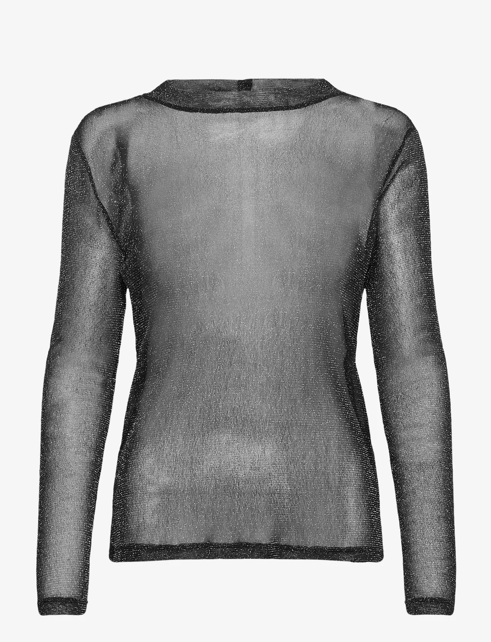 Saint Tropez - DelilaSZ LS Blouse - långärmade blusar - black - 1