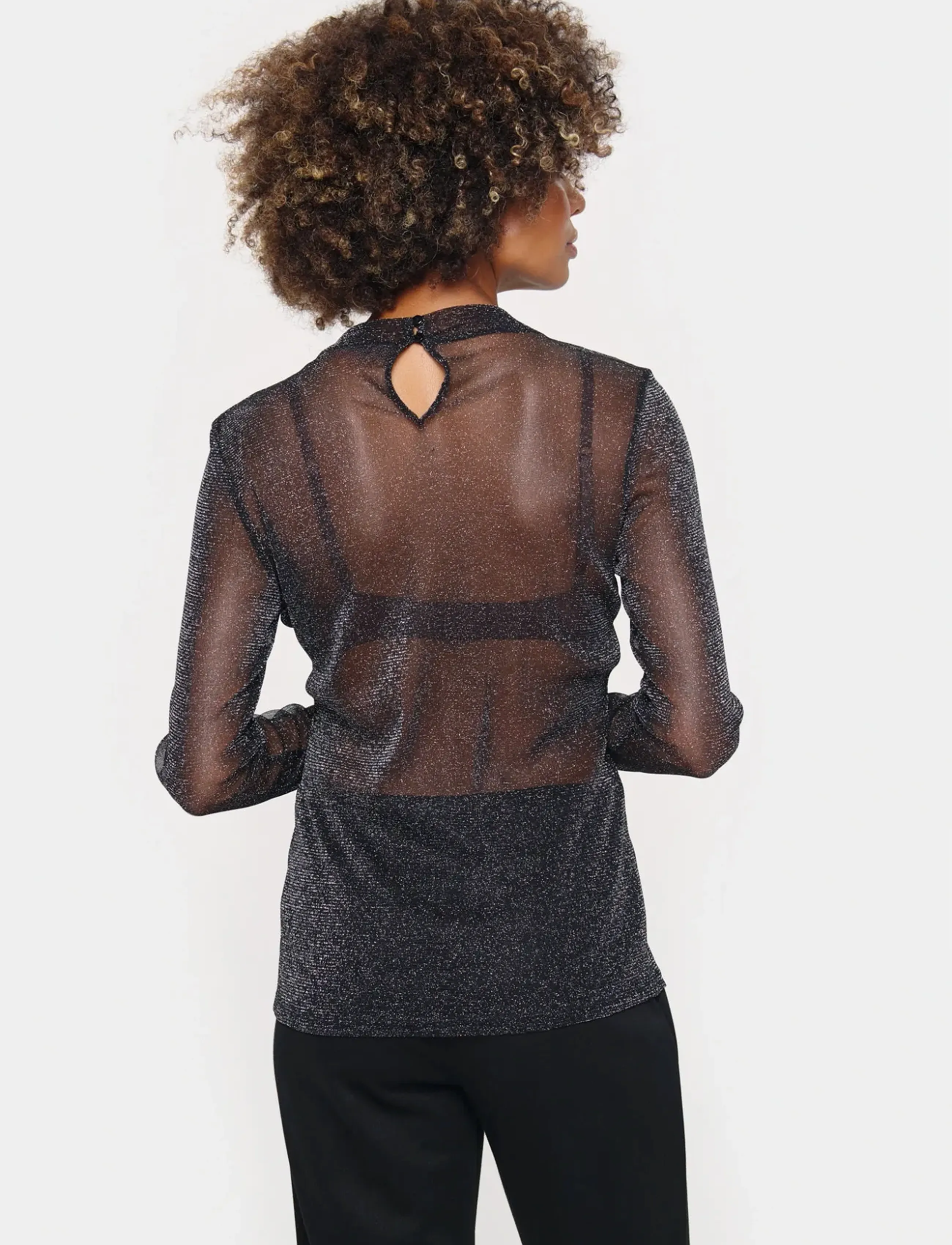 Saint Tropez - DelilaSZ LS Blouse - black - 4