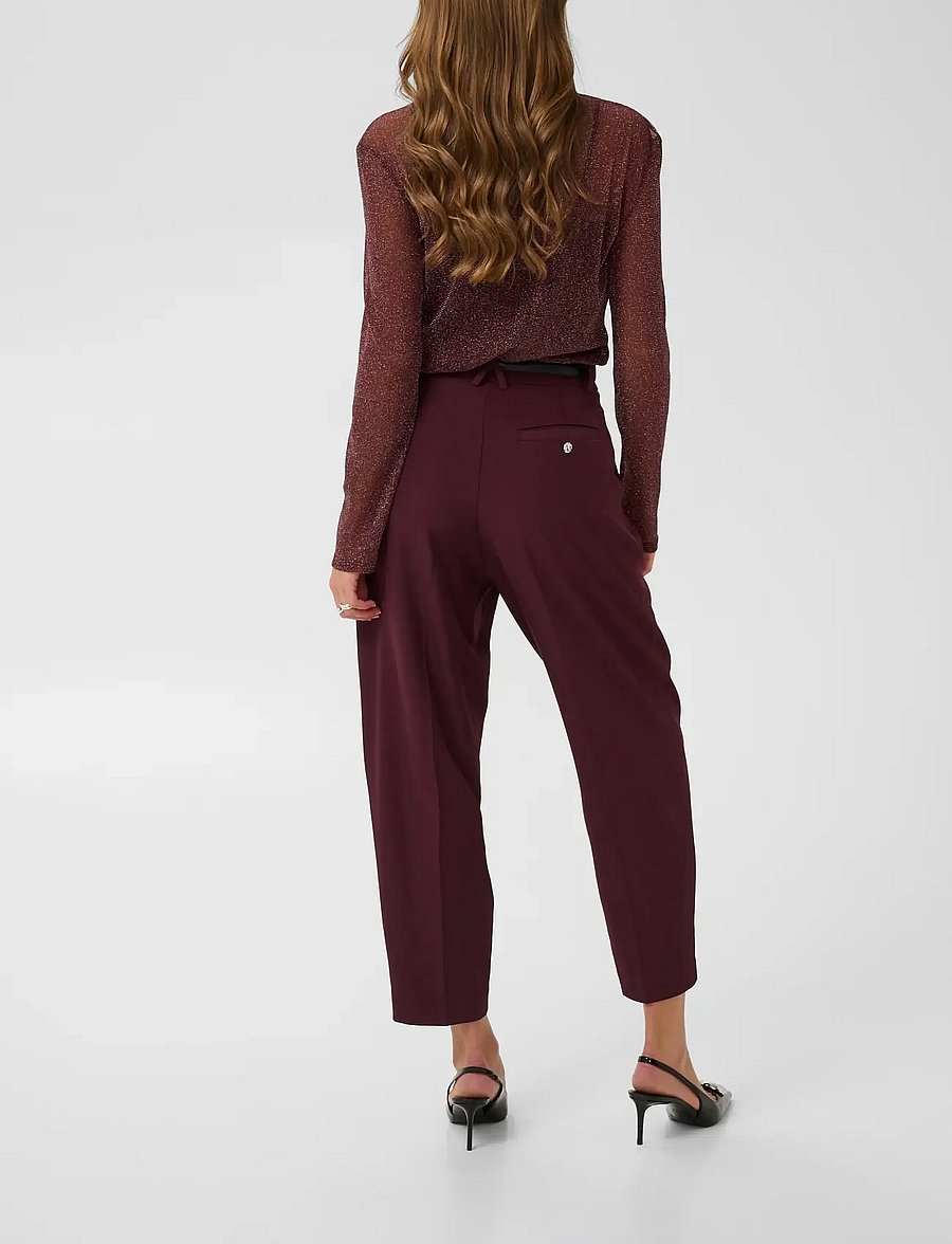 Saint Tropez - DelilaSZ LS Blouse - långärmade blusar - winetasting - 4