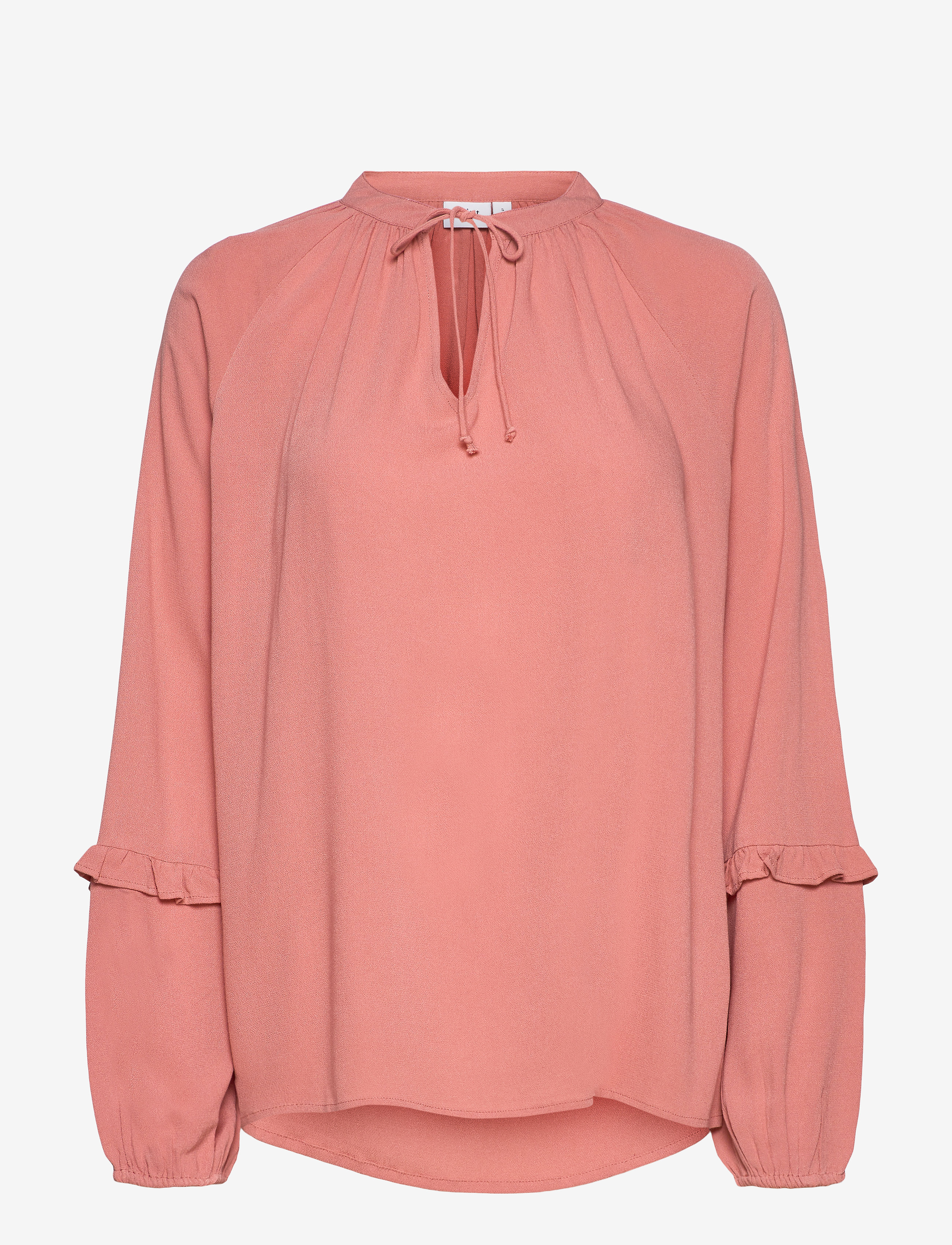 Saint Tropez ValiaSZ Blouse - Bluser - DESERT SAND / pink/rose