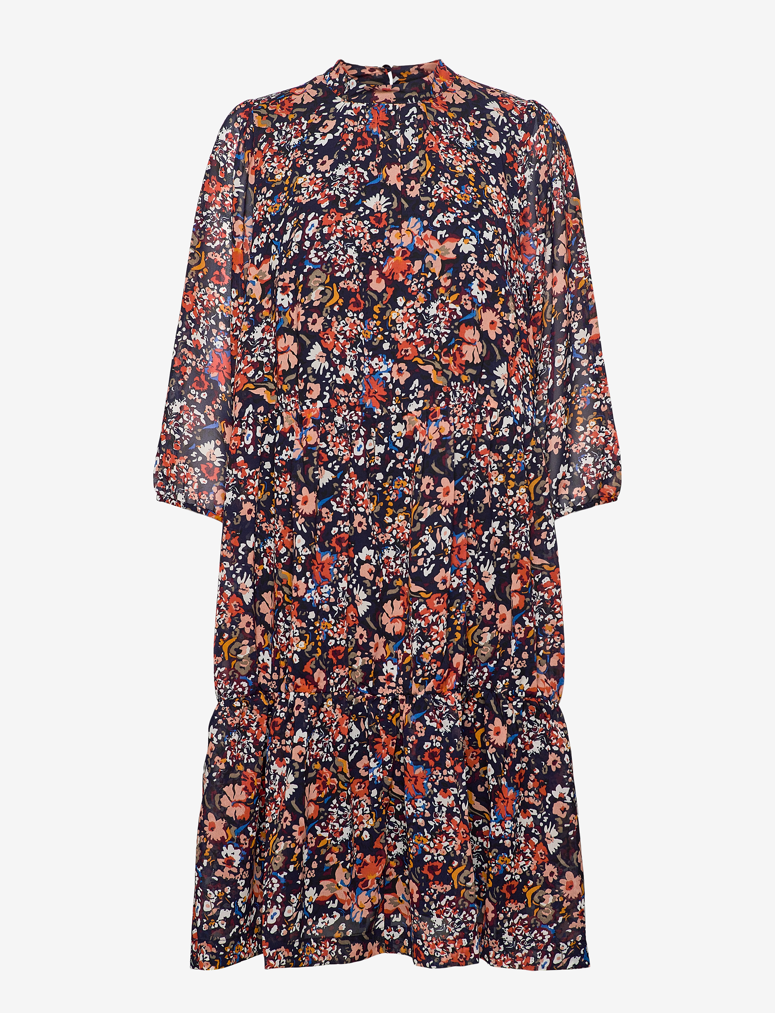 Saint Tropez - EdlySZ Dress - blue deep artica florals - 1