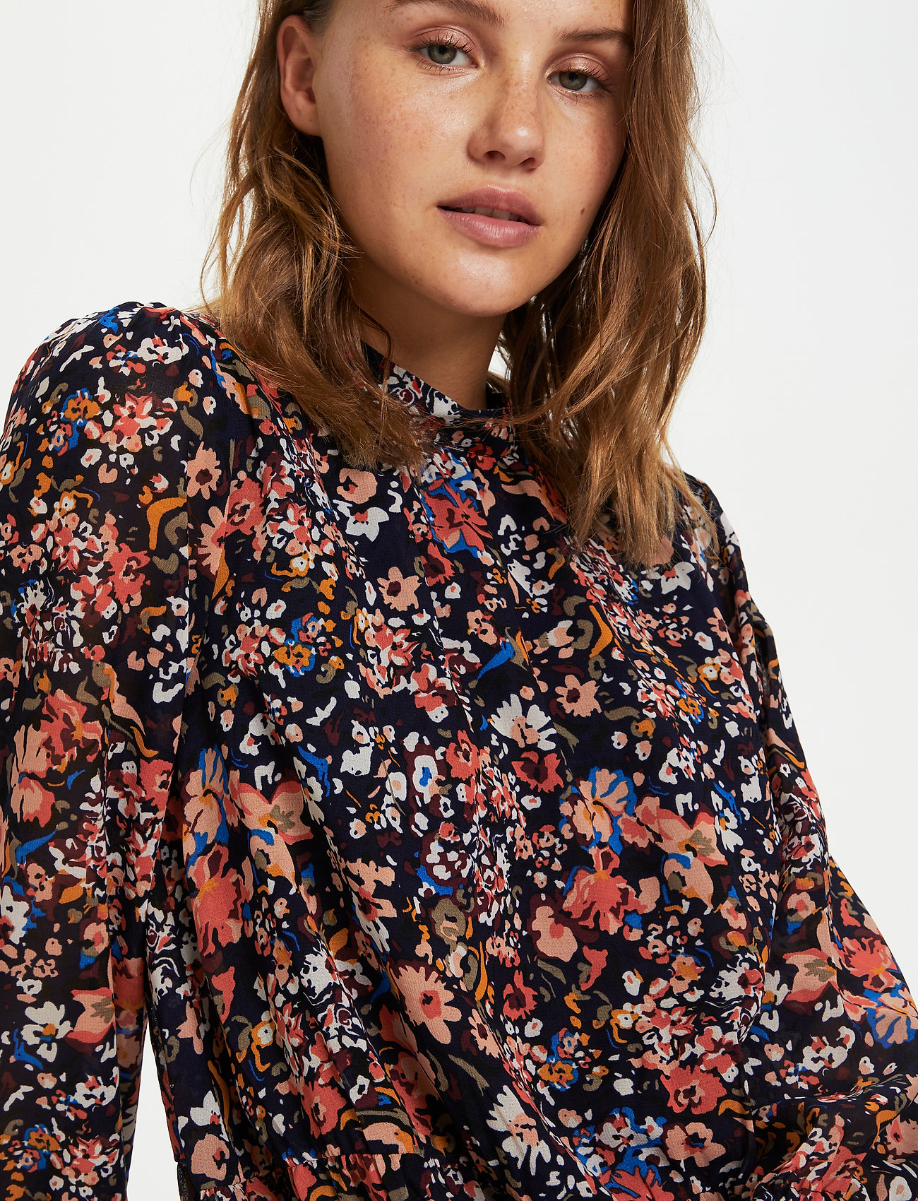 Saint Tropez - EdlySZ Dress - blue deep artica florals - 5
