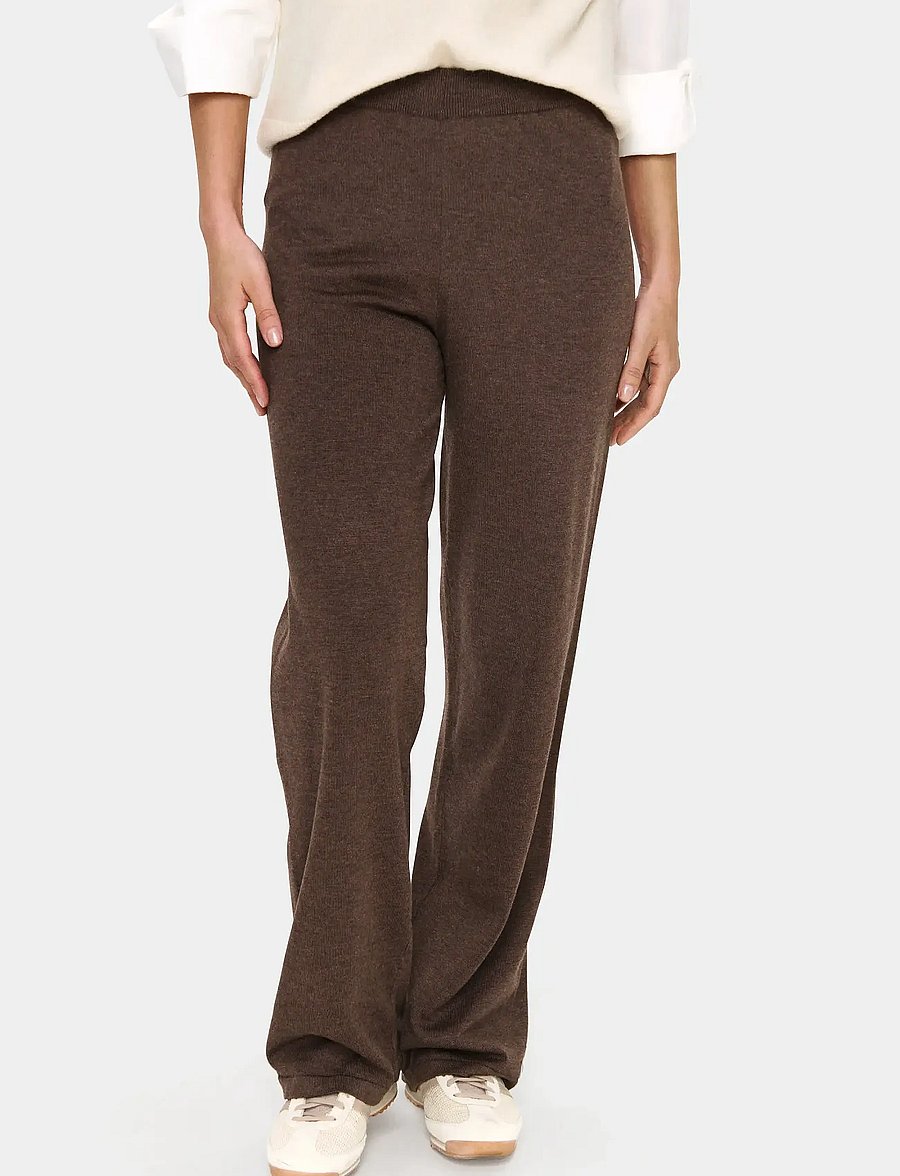 Saint Tropez - MilaSZ Pants - igapäevane stiil - fondue fudge melange - 0