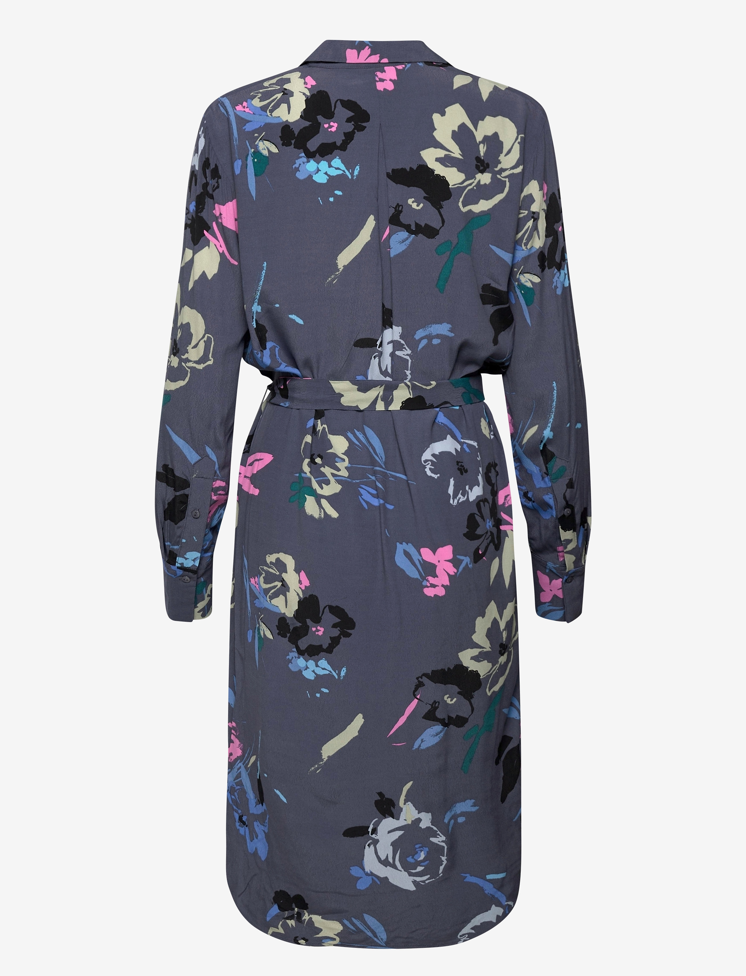 Saint Tropez - FredaSZ Dress - midiklänningar - ombre blue botanical art - 2