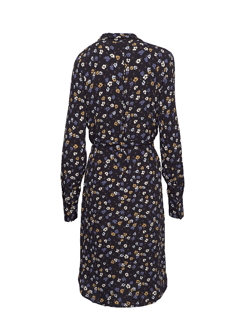 Saint Tropez - FredaSZ Dress - midi kjoler - blue deep floral garden - 1
