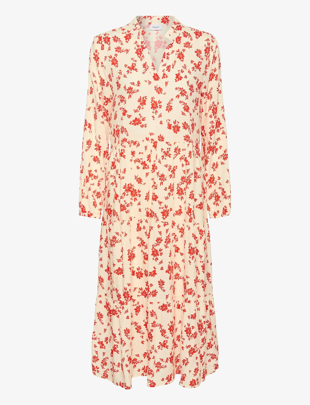 Saint Tropez - EdaSZ Maxi Dress - seedpearl valiant daisy - 1
