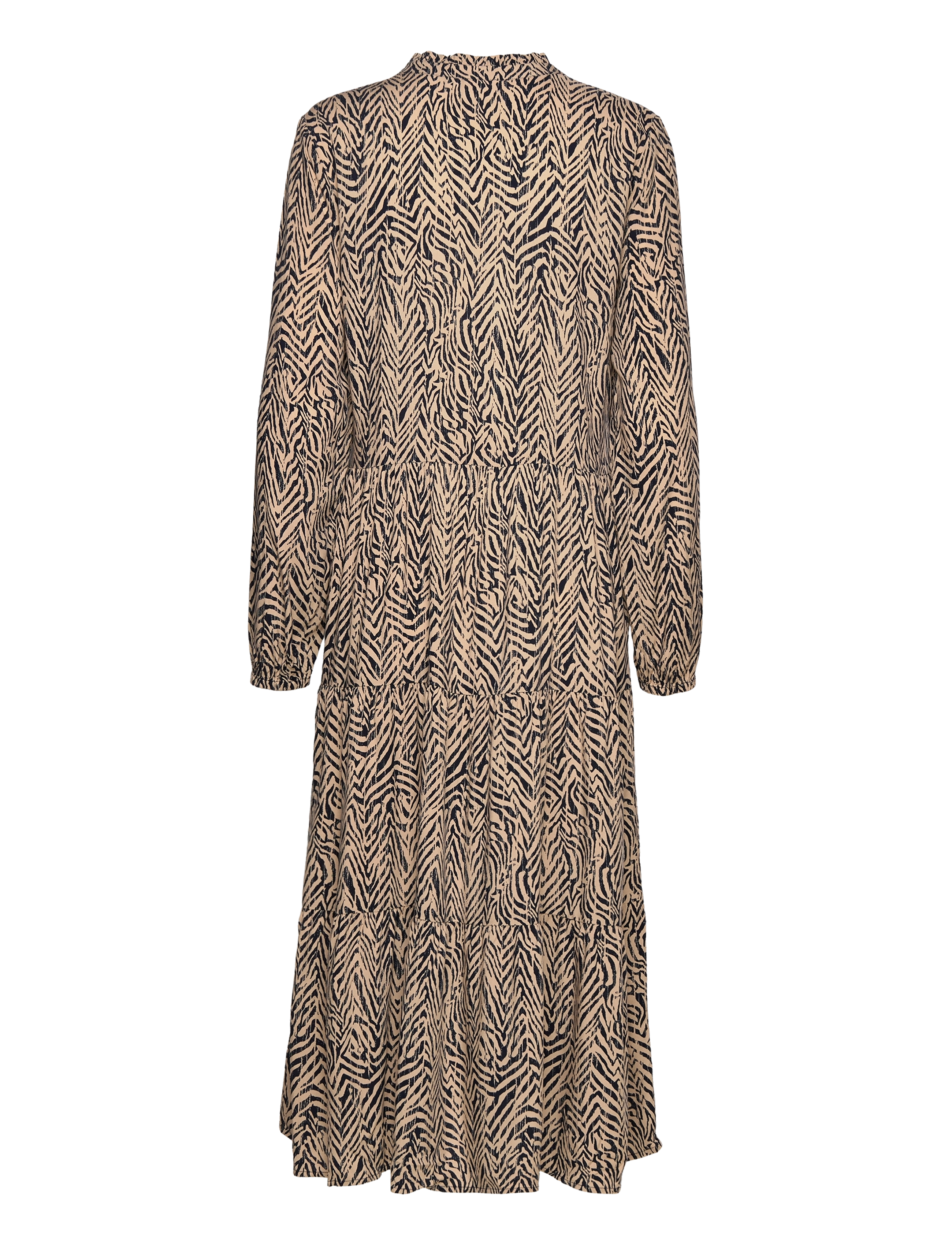 Saint Tropez - EdaSZ Maxi Dress - sommerkjoler - doeskin zig zebra - 2