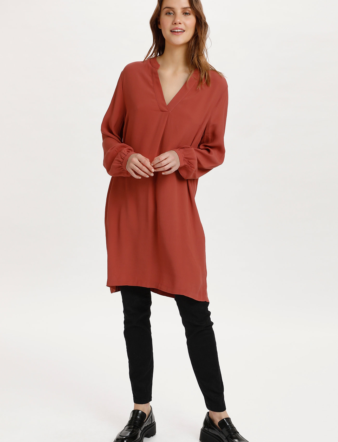 Saint Tropez - AgnesSZ Tunic - tuniken - marsala - 3