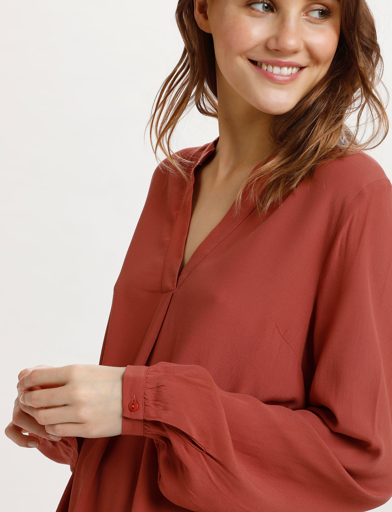 Saint Tropez - AgnesSZ Tunic - tuniken - marsala - 5