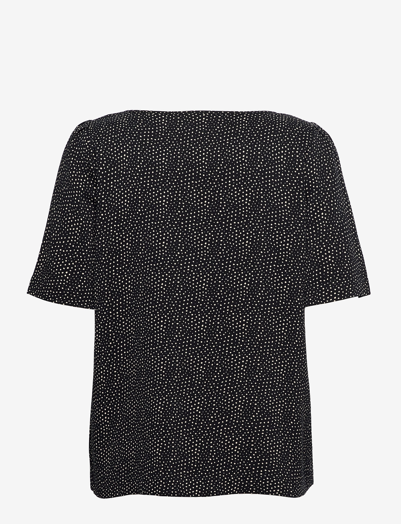 Saint Tropez - FemmaSZ Blouse - t-shirt & tops - black odd dot - 1