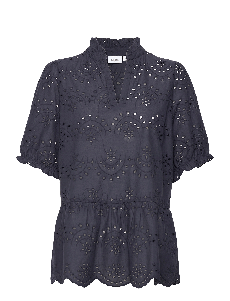 Saint Tropez - GeleksaSZ Blouse - short-sleeved blouses - night sky - 1