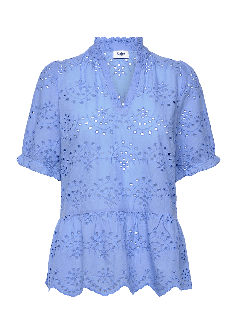 Saint Tropez - GeleksaSZ Blouse - kortærmede bluser - provence - 0