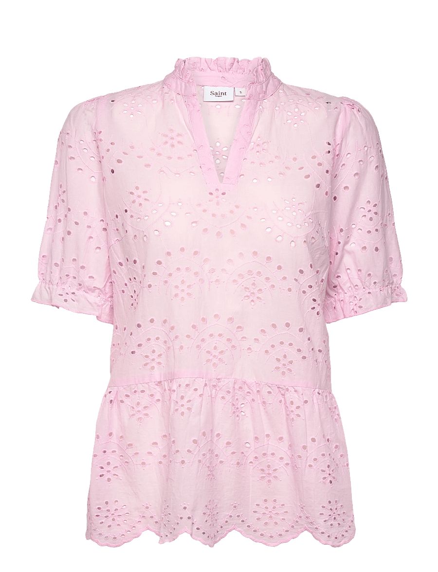 Saint Tropez - GeleksaSZ Blouse - kortærmede bluser - sweet dreams - 0